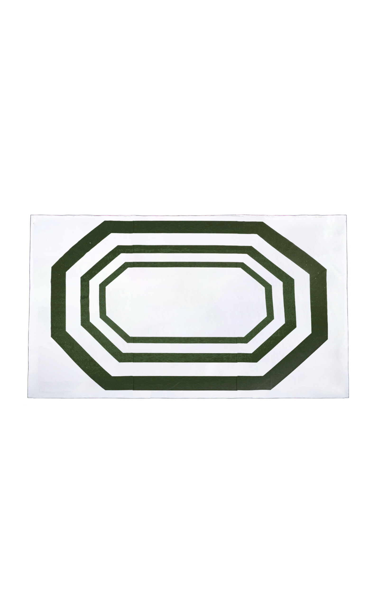 The Lino Essential Cotton Tablecloth In Green