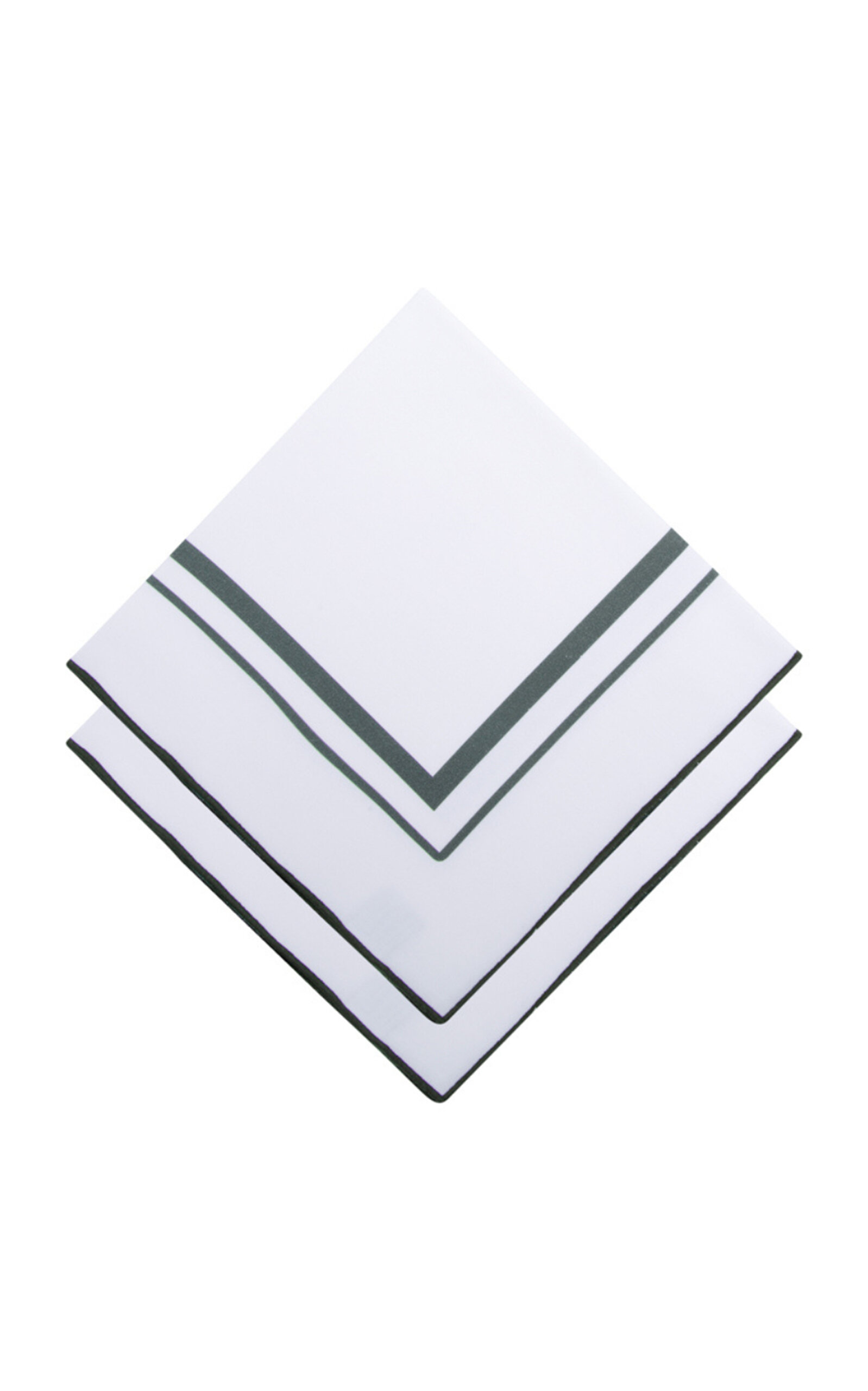 THE LINO Essential Set-Of-Two Cotton Napkins - Green