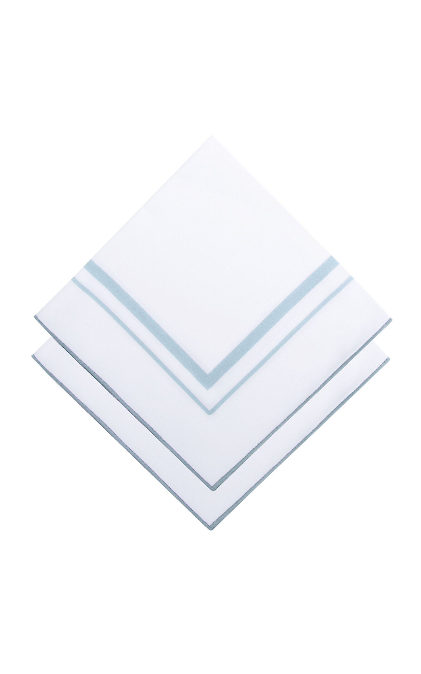 THE LINO Essentials Set-Of-Two Cotton Napkins - Turquoise