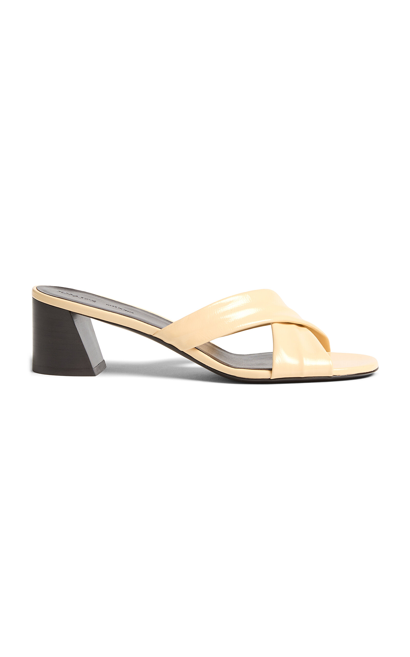 Khaite Liria Leather Heeled Mules