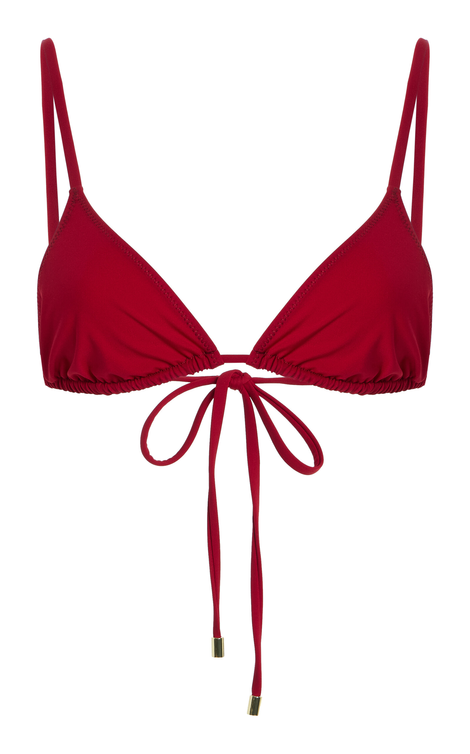 Tropic of C Equator Gold-Tipped Triangle Bikini Top