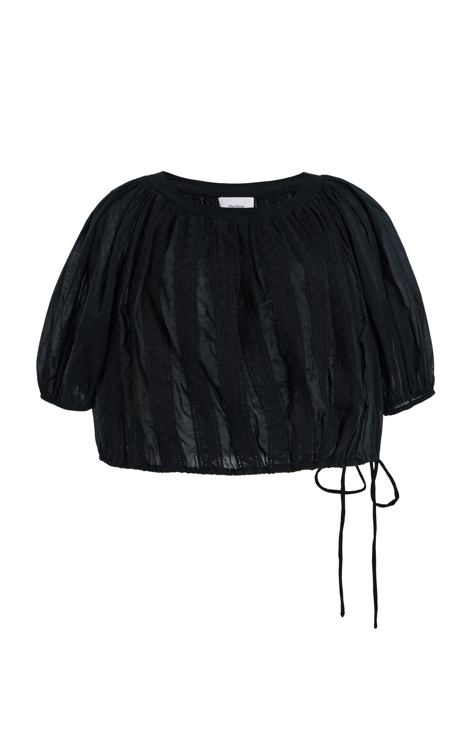 Merlette Kailua Cotton-Voile Top