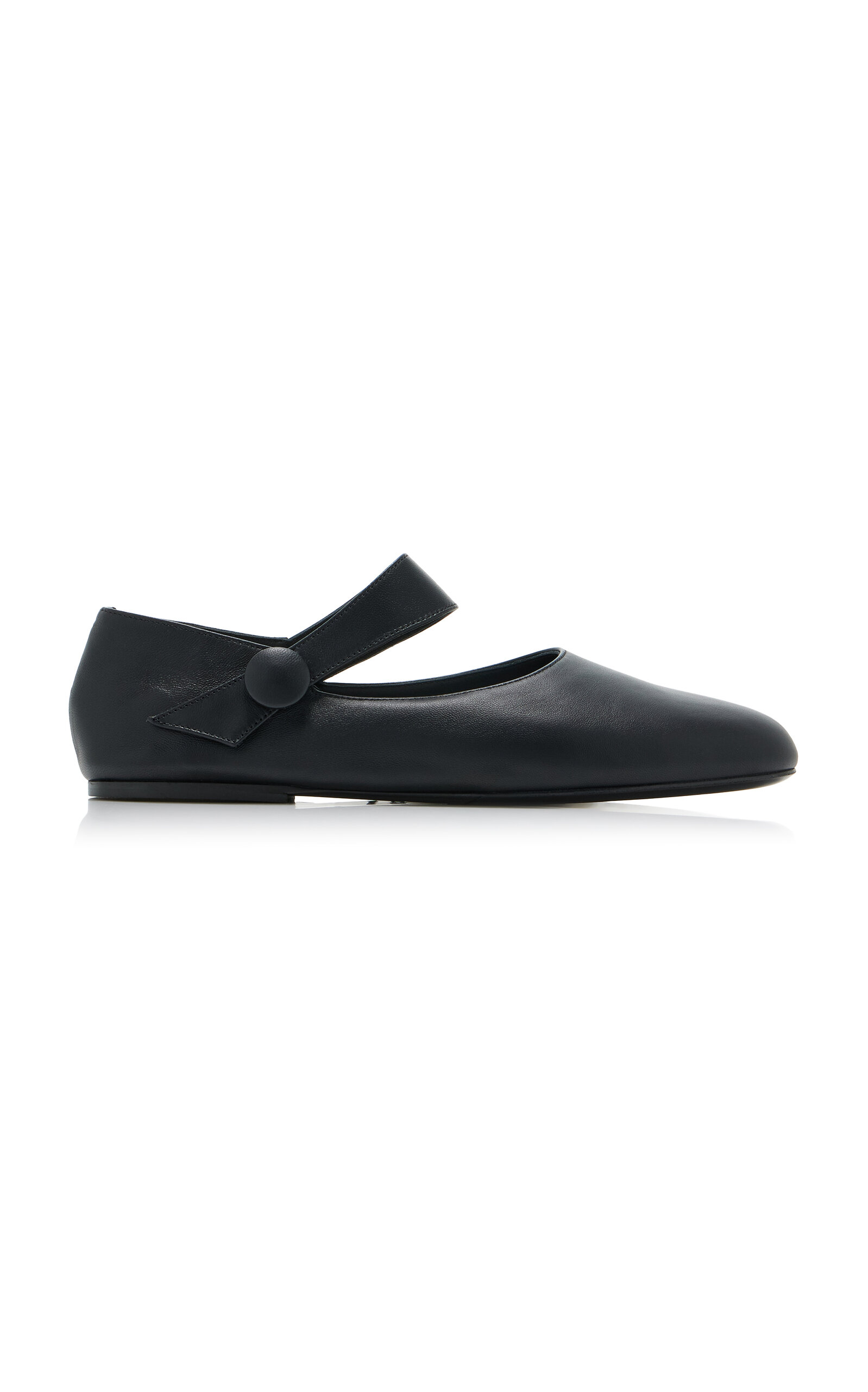 Co Mary Jane Leather Ballet Flats