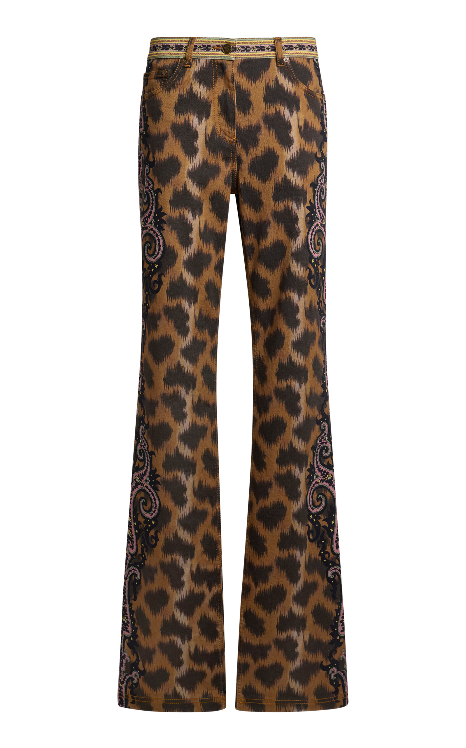 Etro Stretch Mid-rise Bootcut Jeans