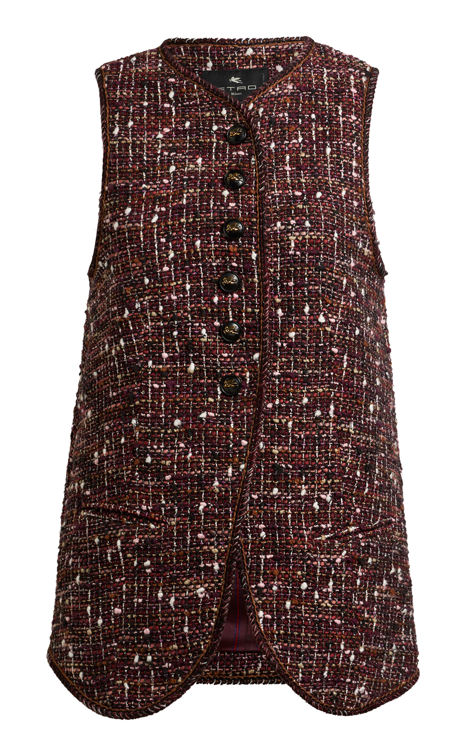 Etro Tweed Vest