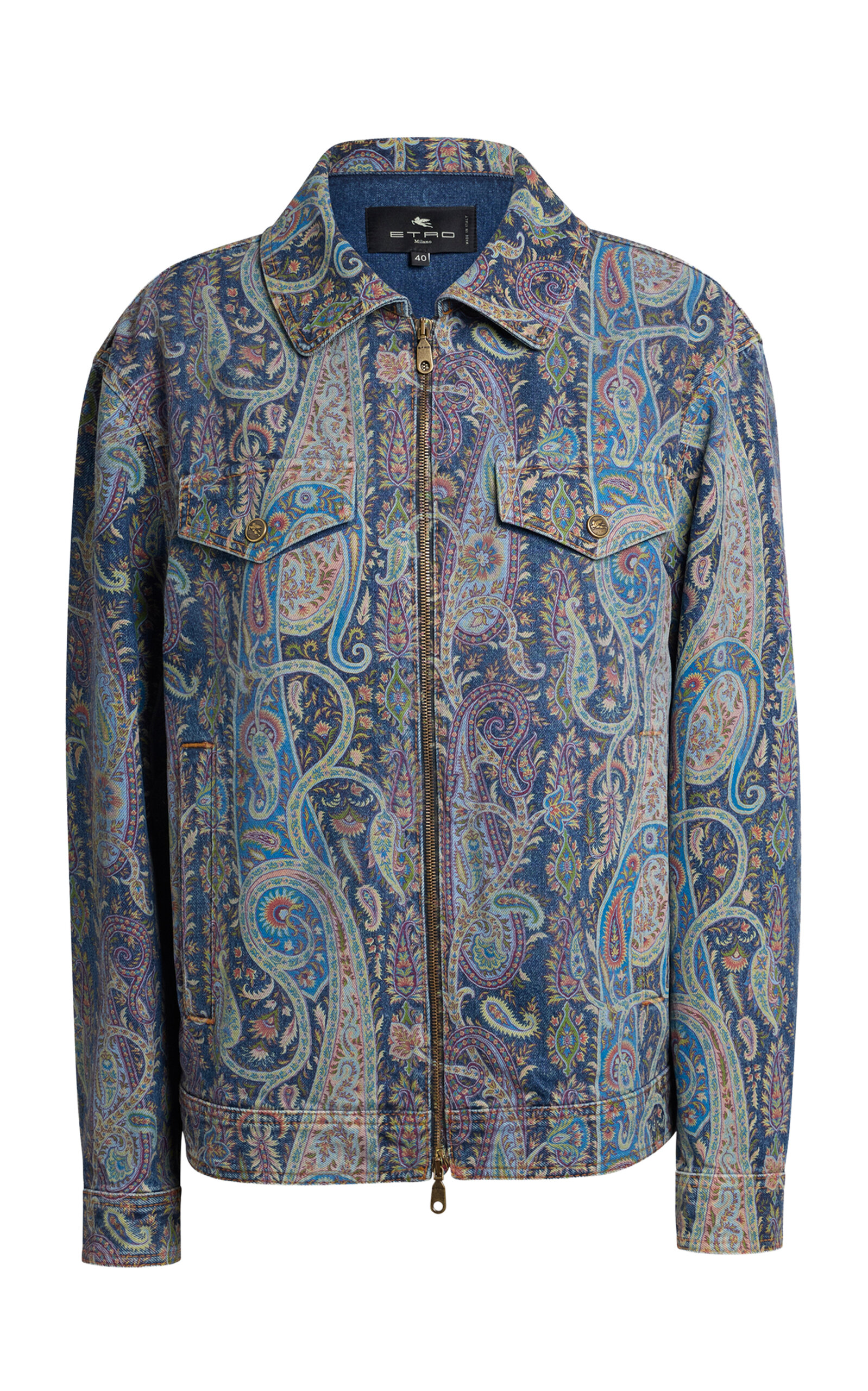 Printed Denim Jacket