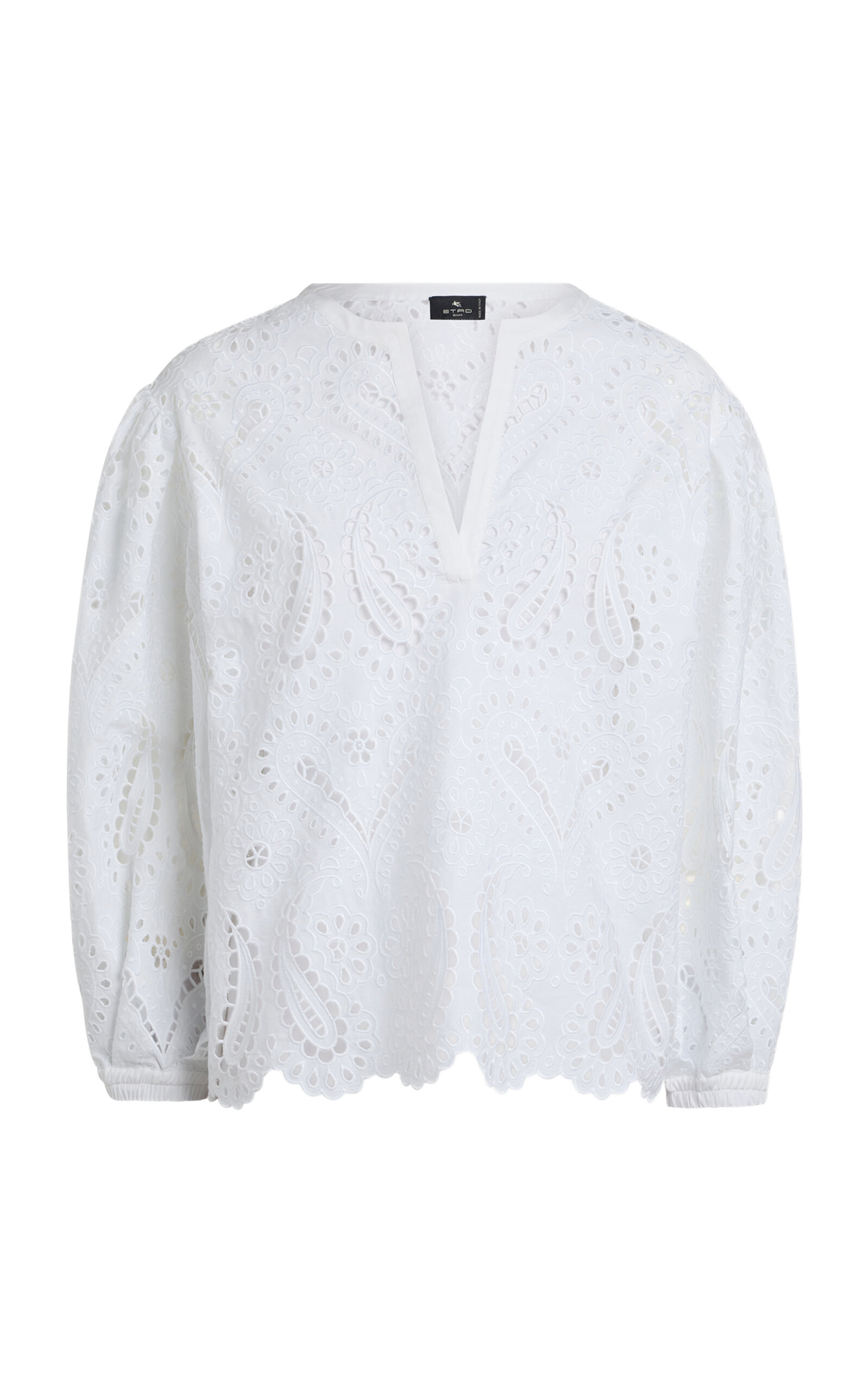 Etro Cotton Broderie Shirt