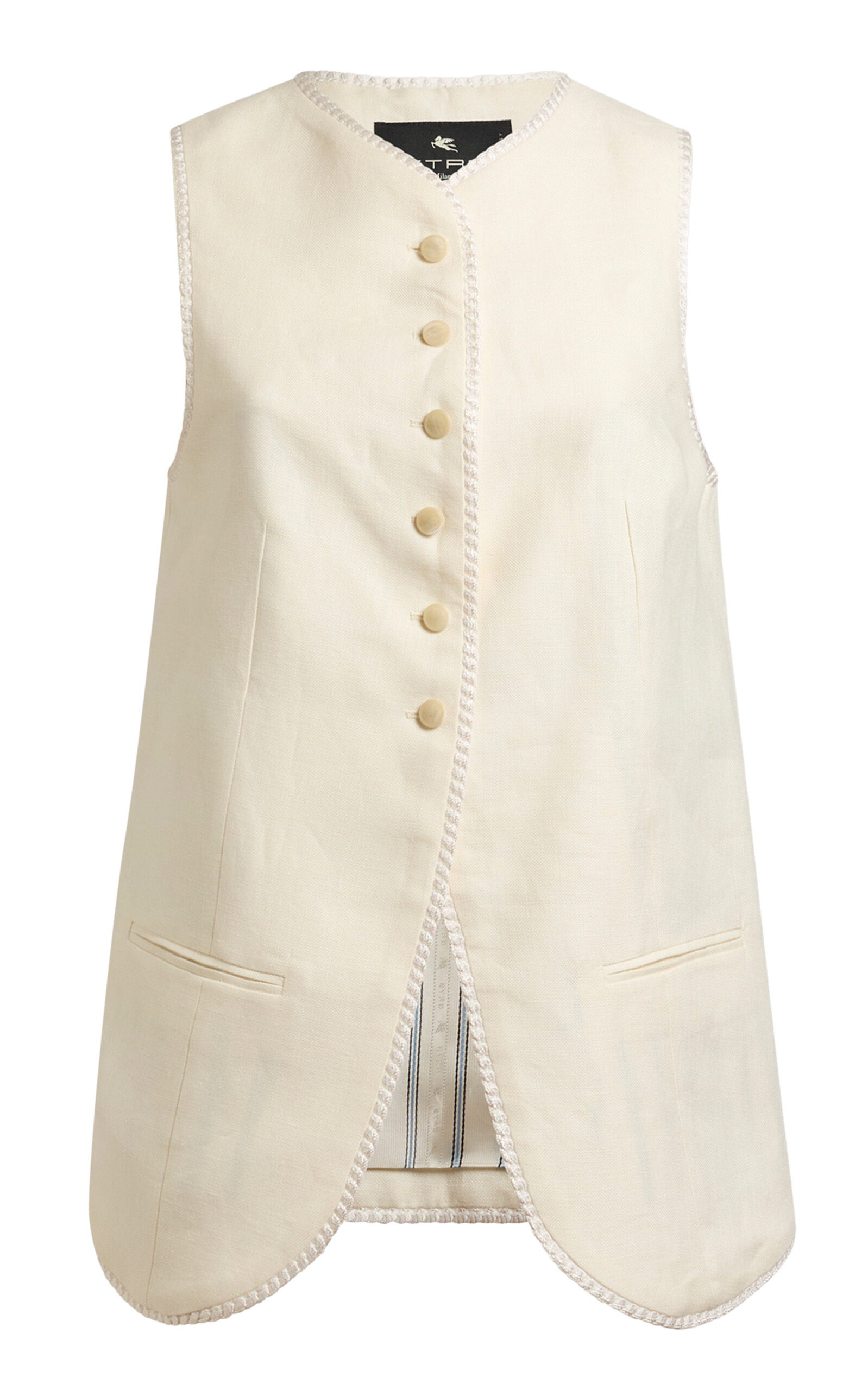 Etro Linen Vest