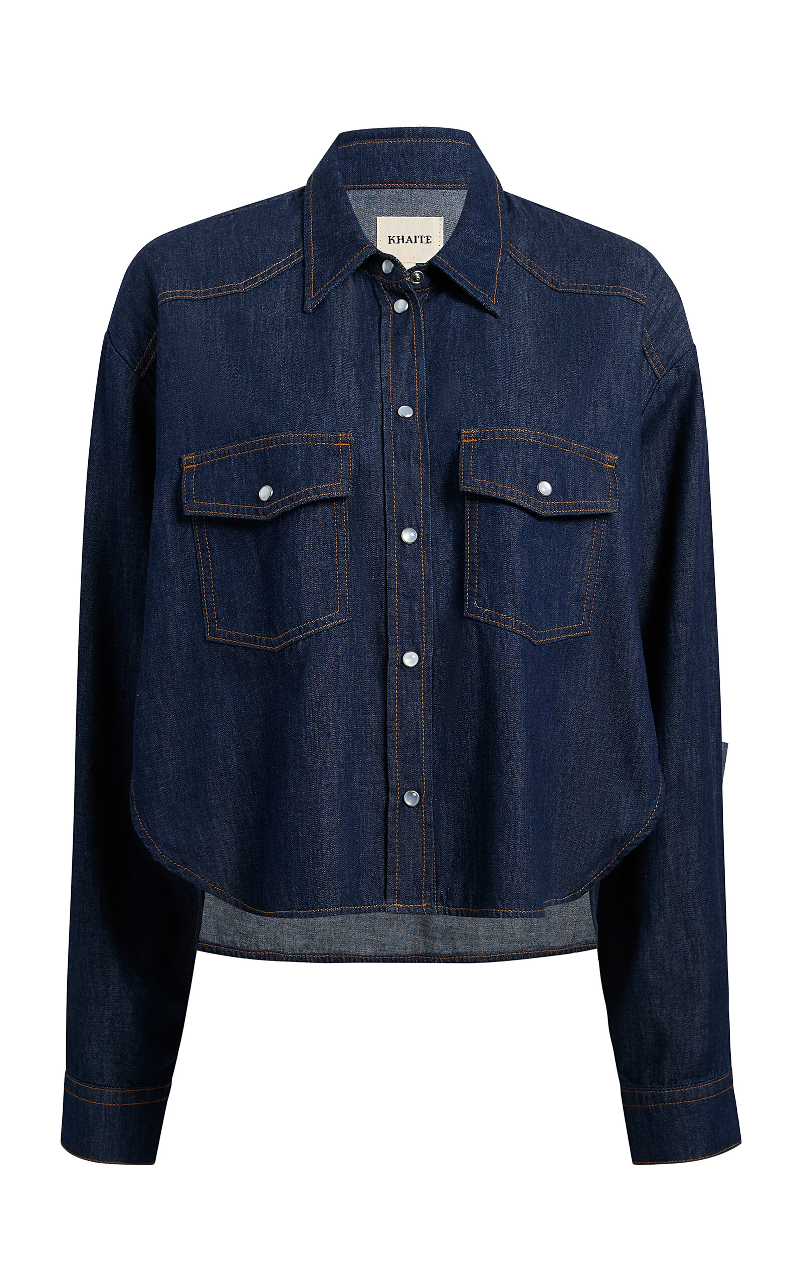 Khaite Grenon Chambray Shirt