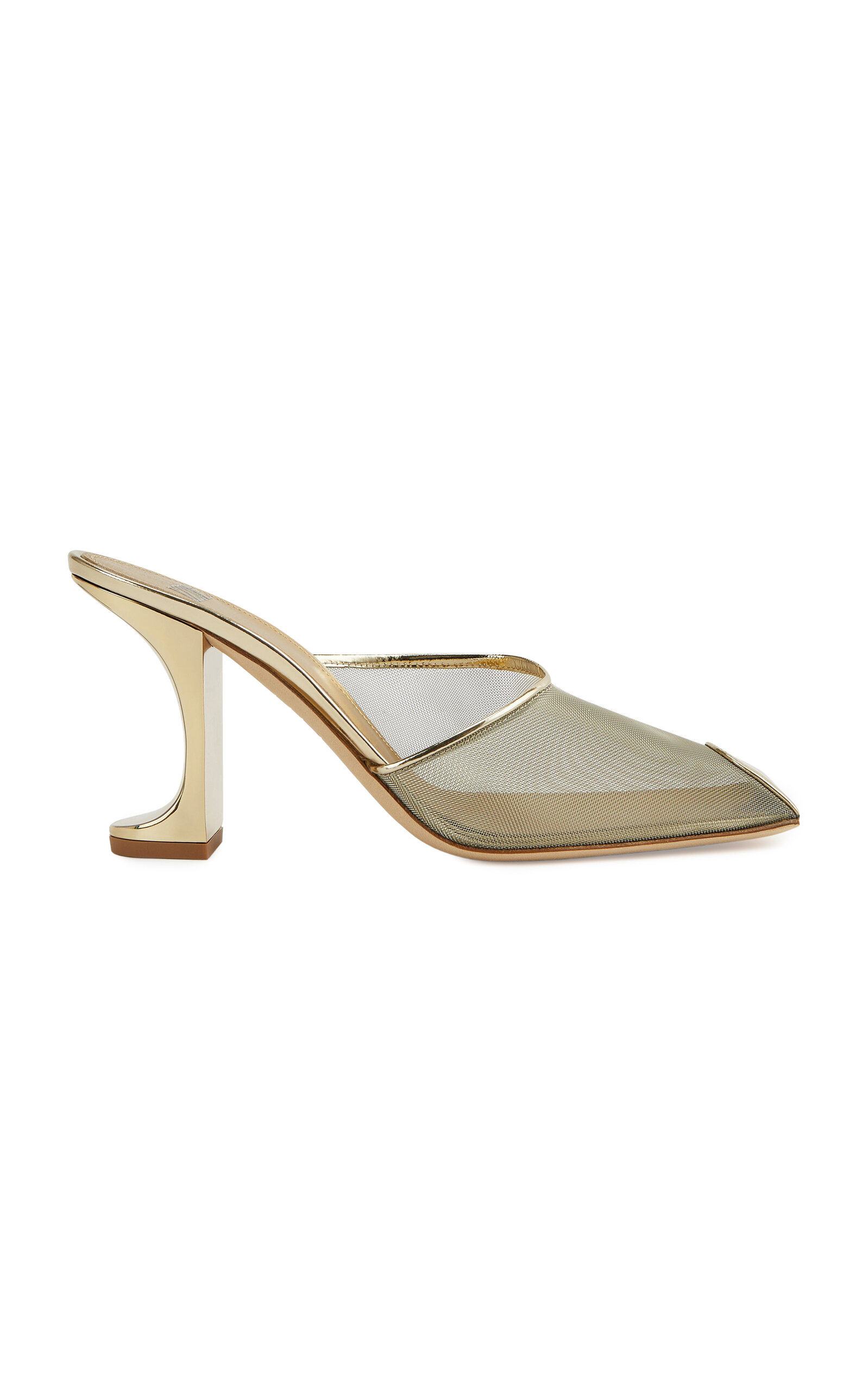 IZIE Waverly Mesh Mules - Gold