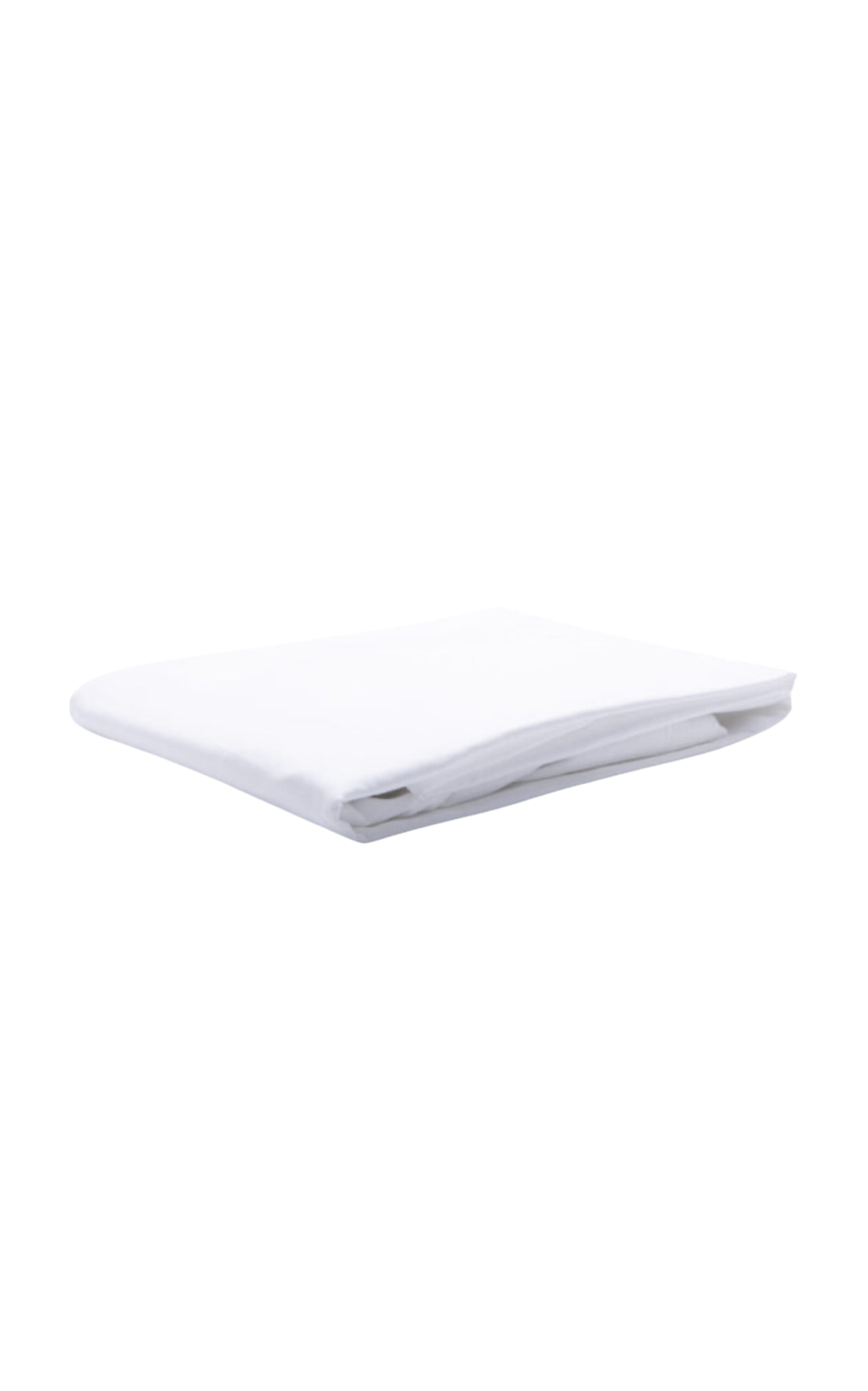 THE LINO Botton Cotton Percal King Sheets - White