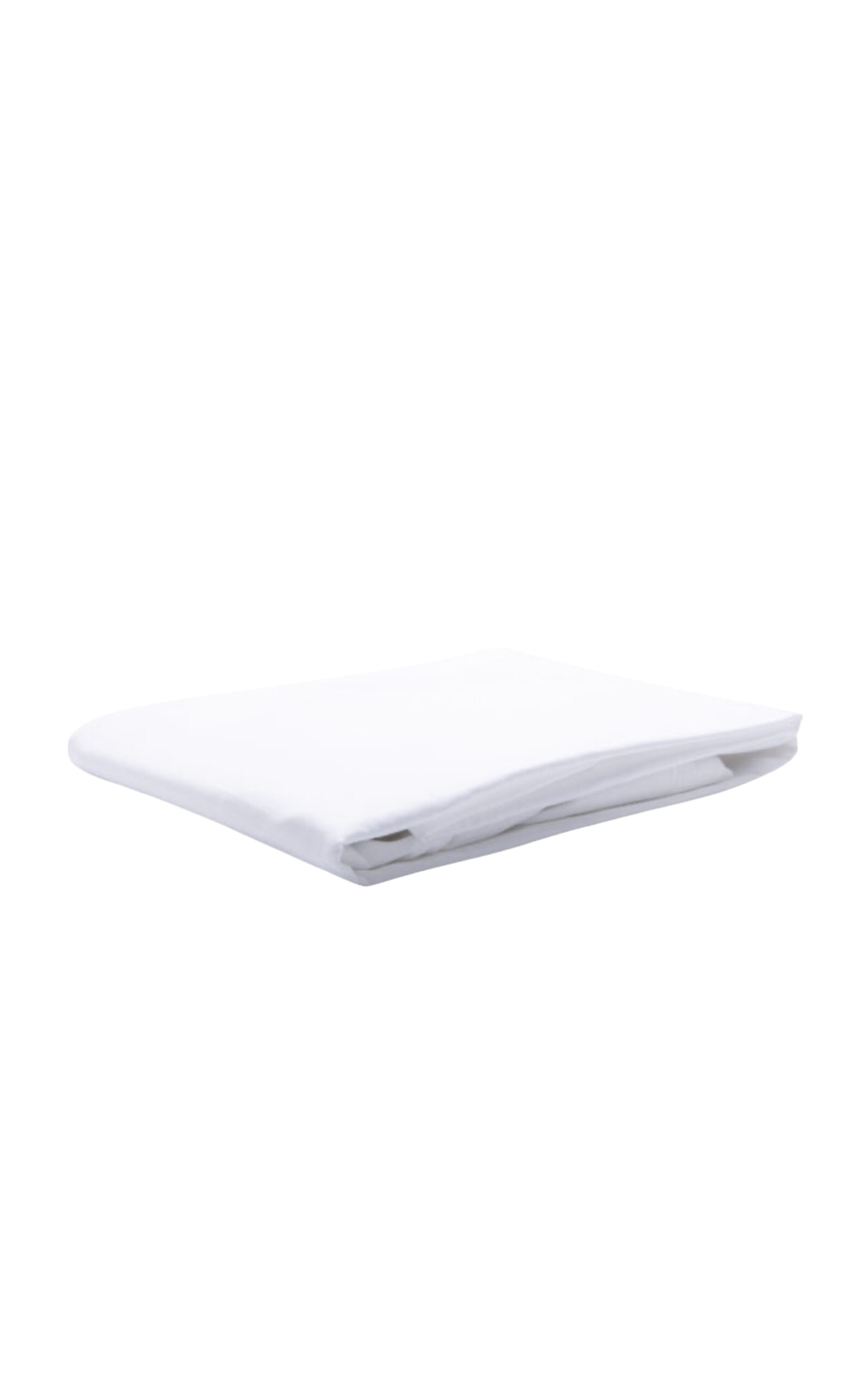 THE LINO Botton Cotton Percal King Sheets - White