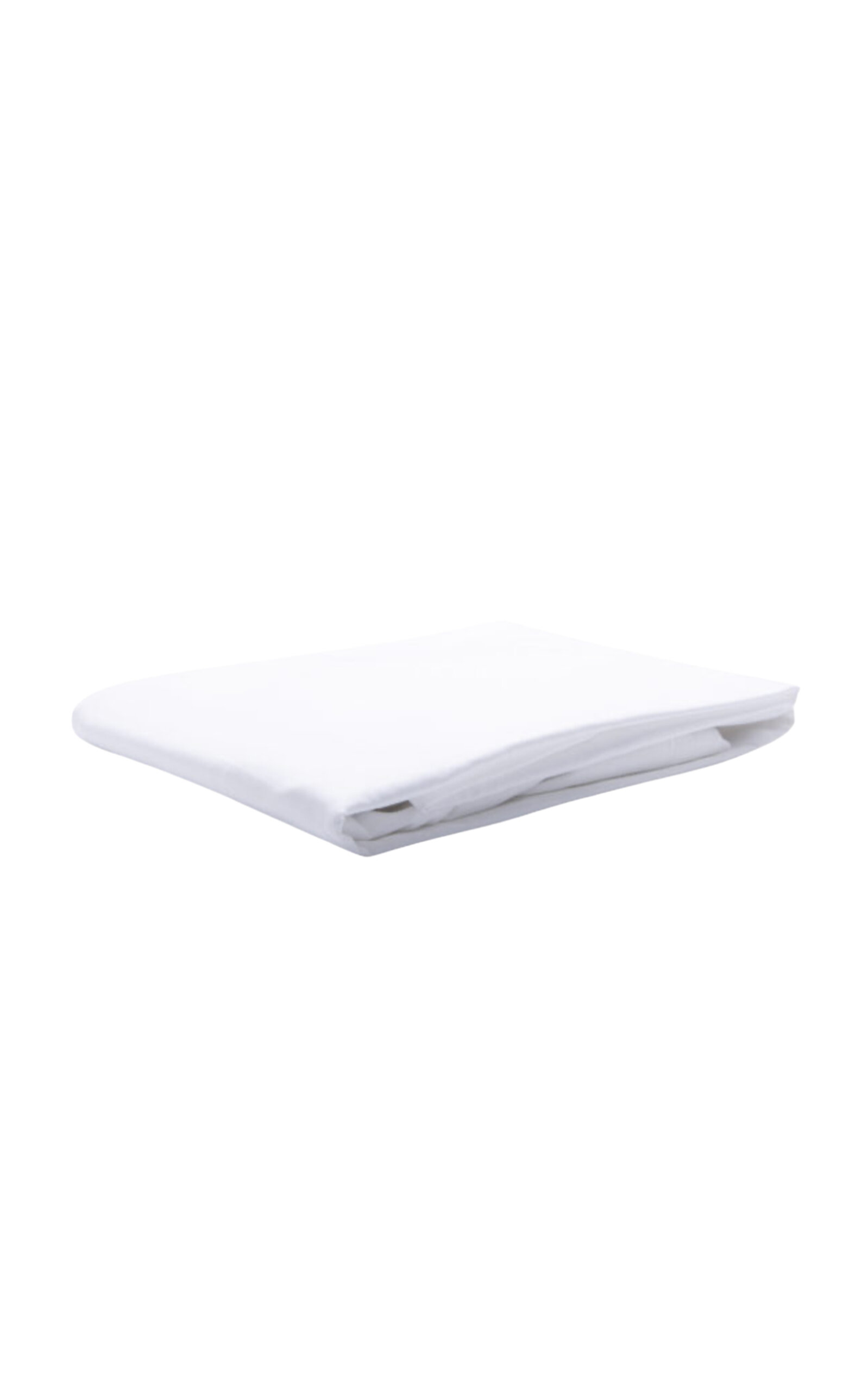 The Lino Botton Cotton Percal Twin Sheets In White