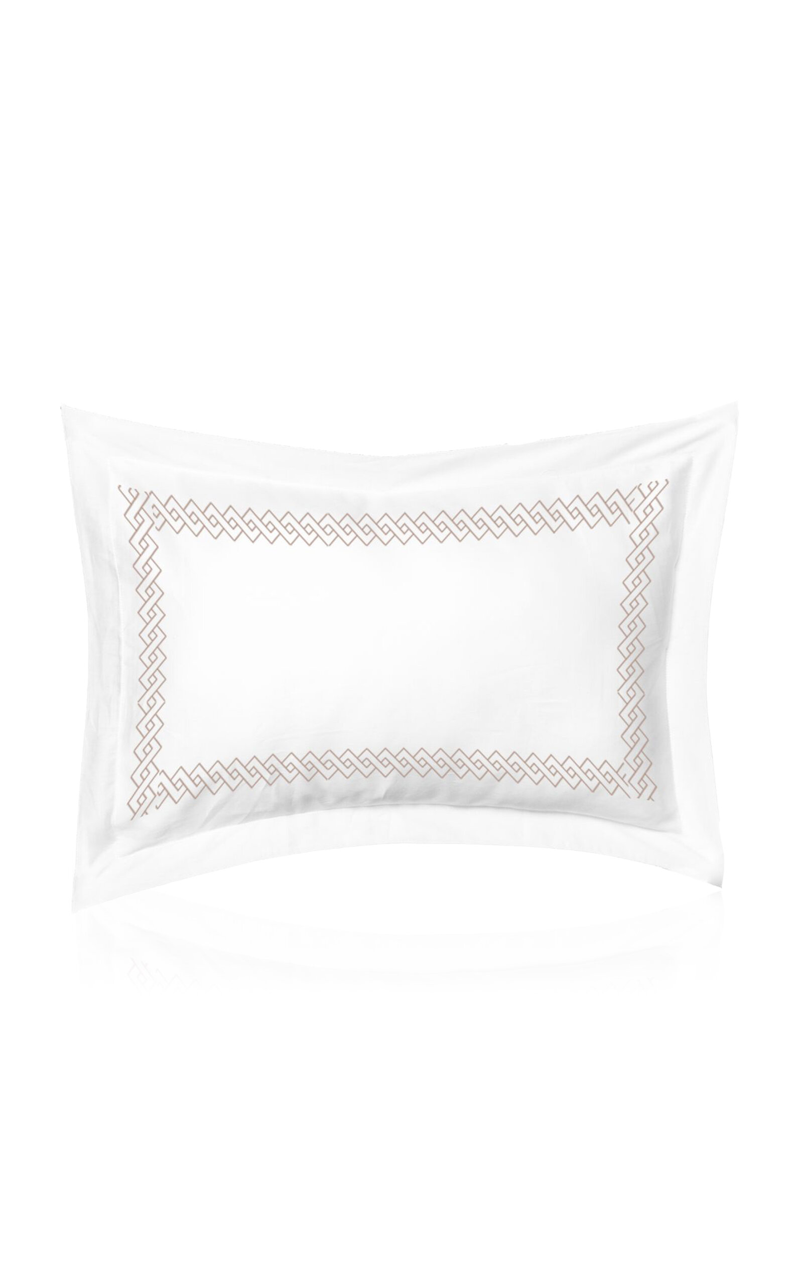 THE LINO Romano Cotton Percal Shams - Pink