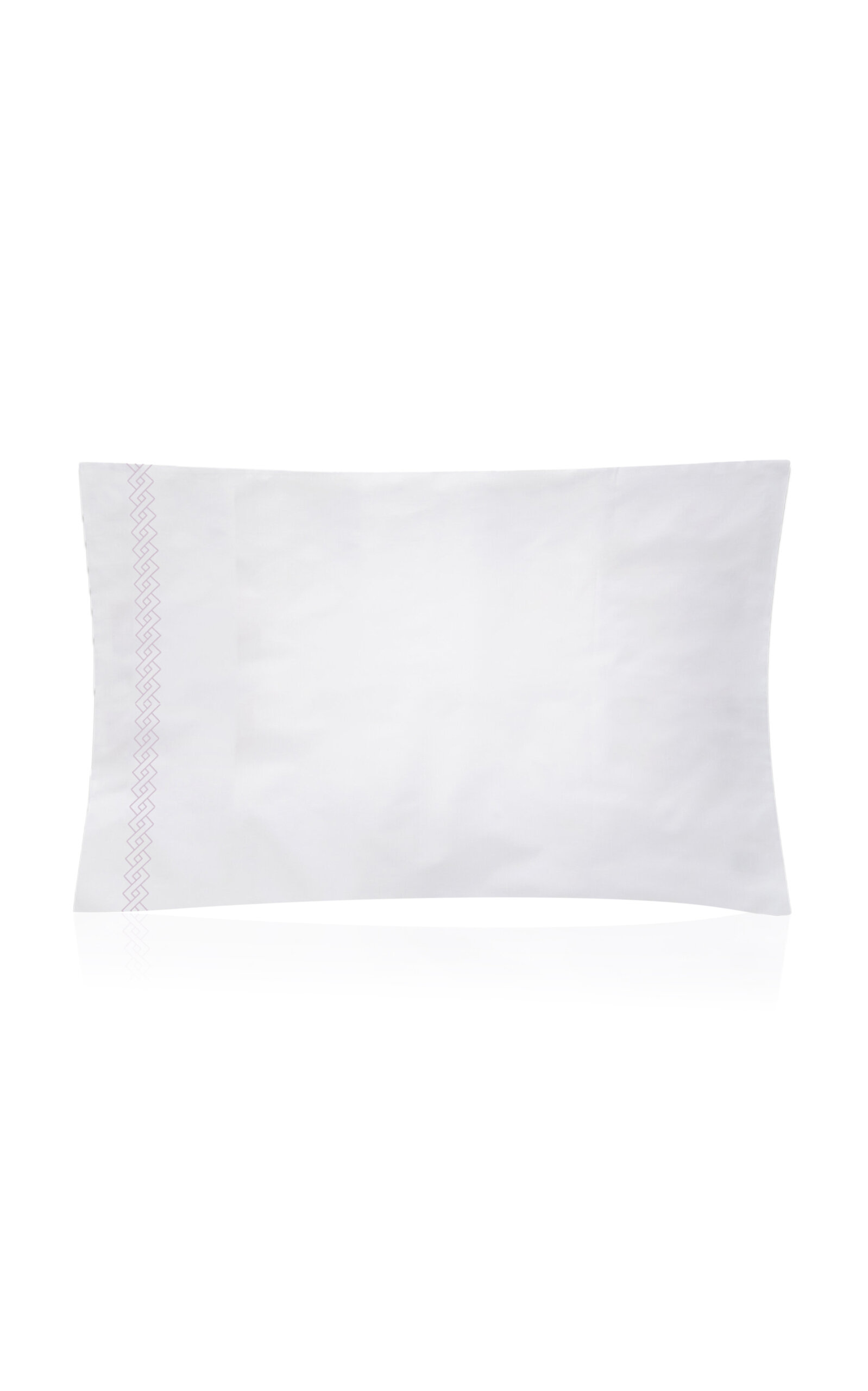 The Lino Romano Cotton Percal Standard Pillowcases In Pink