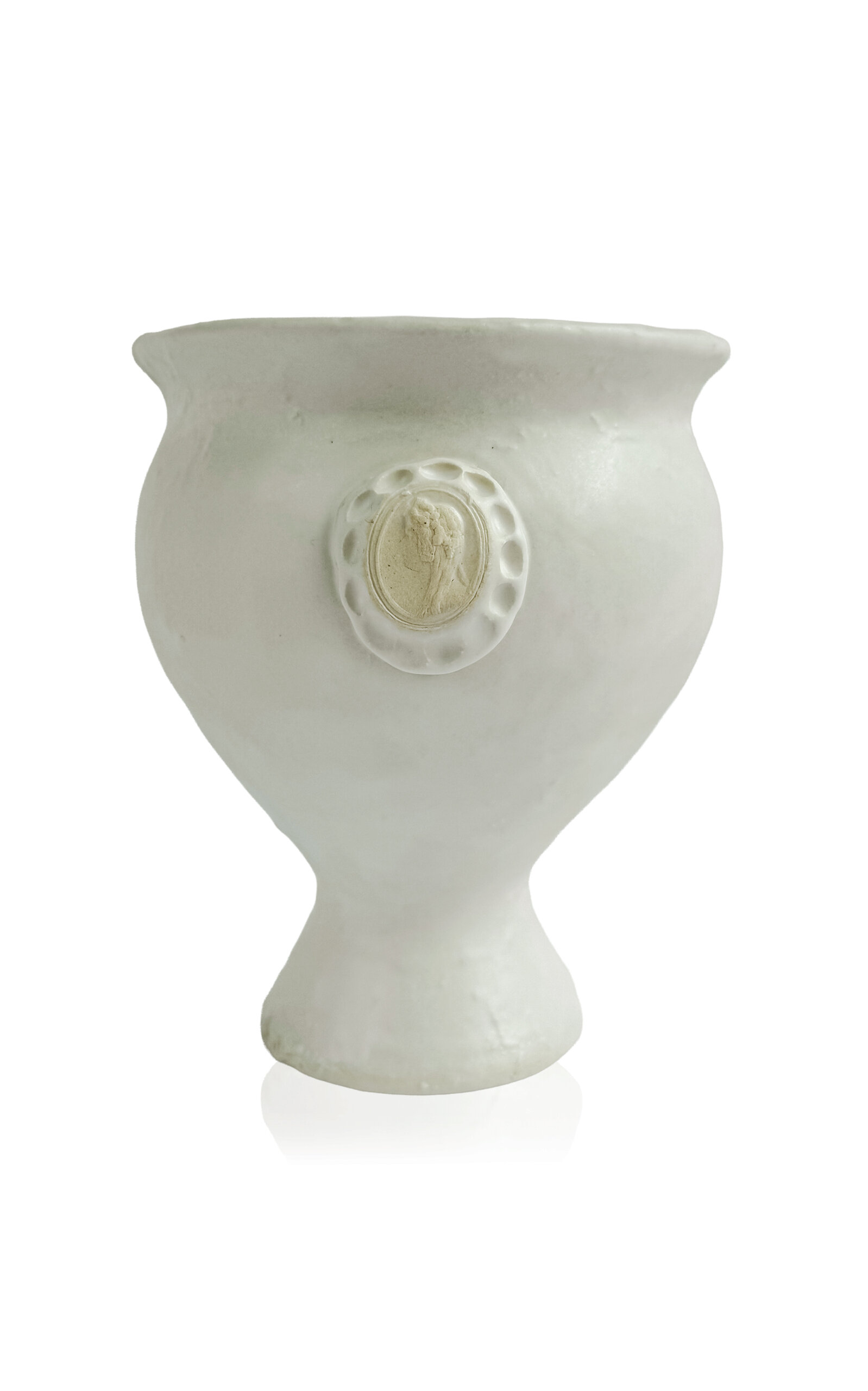 Jeanette Morrow Asher Vase - White