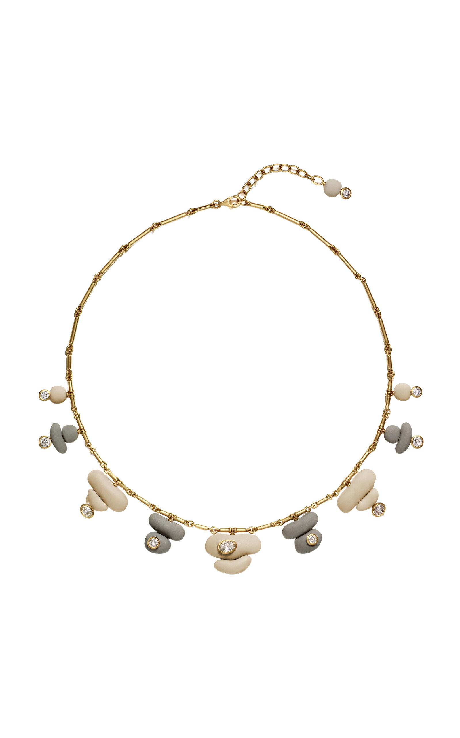 18k Yellow Gold Balance Necklace