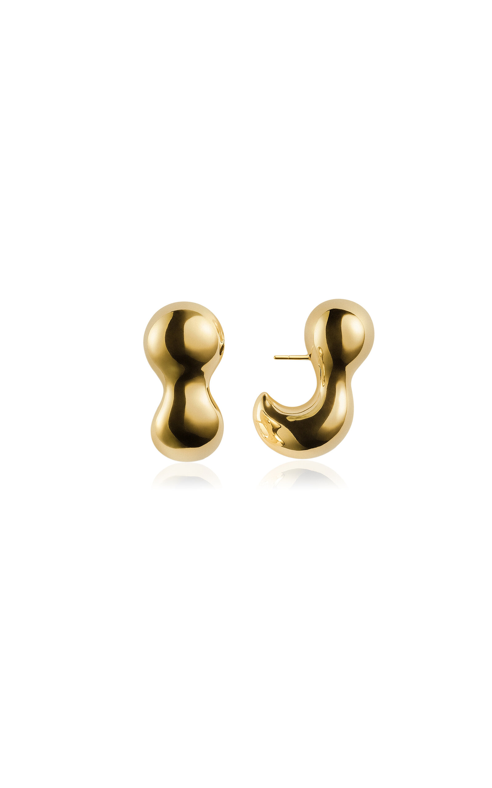 18k Yellow Gold Mochi Earrings
