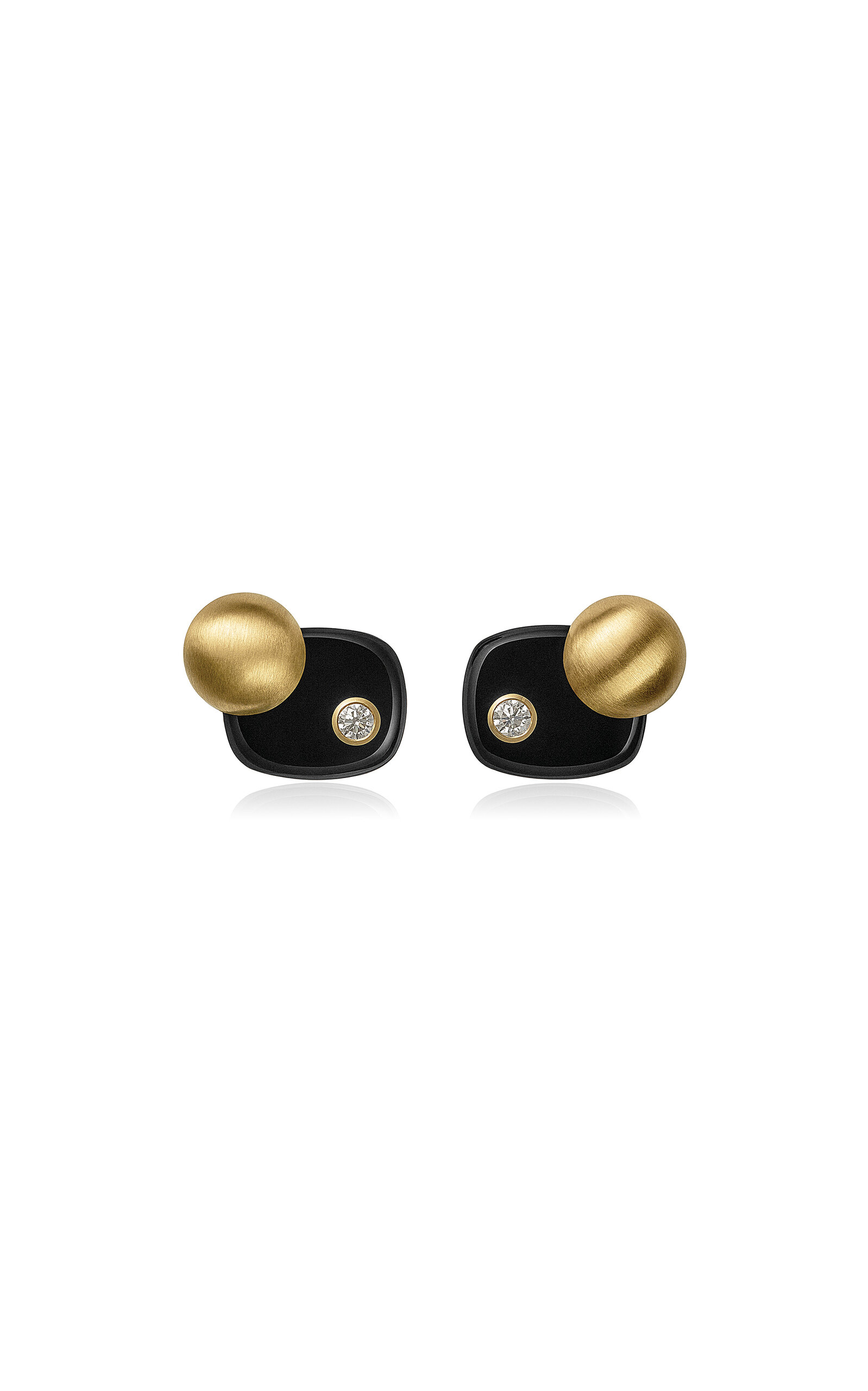 18k Yellow Gold Tsukumi Earrings