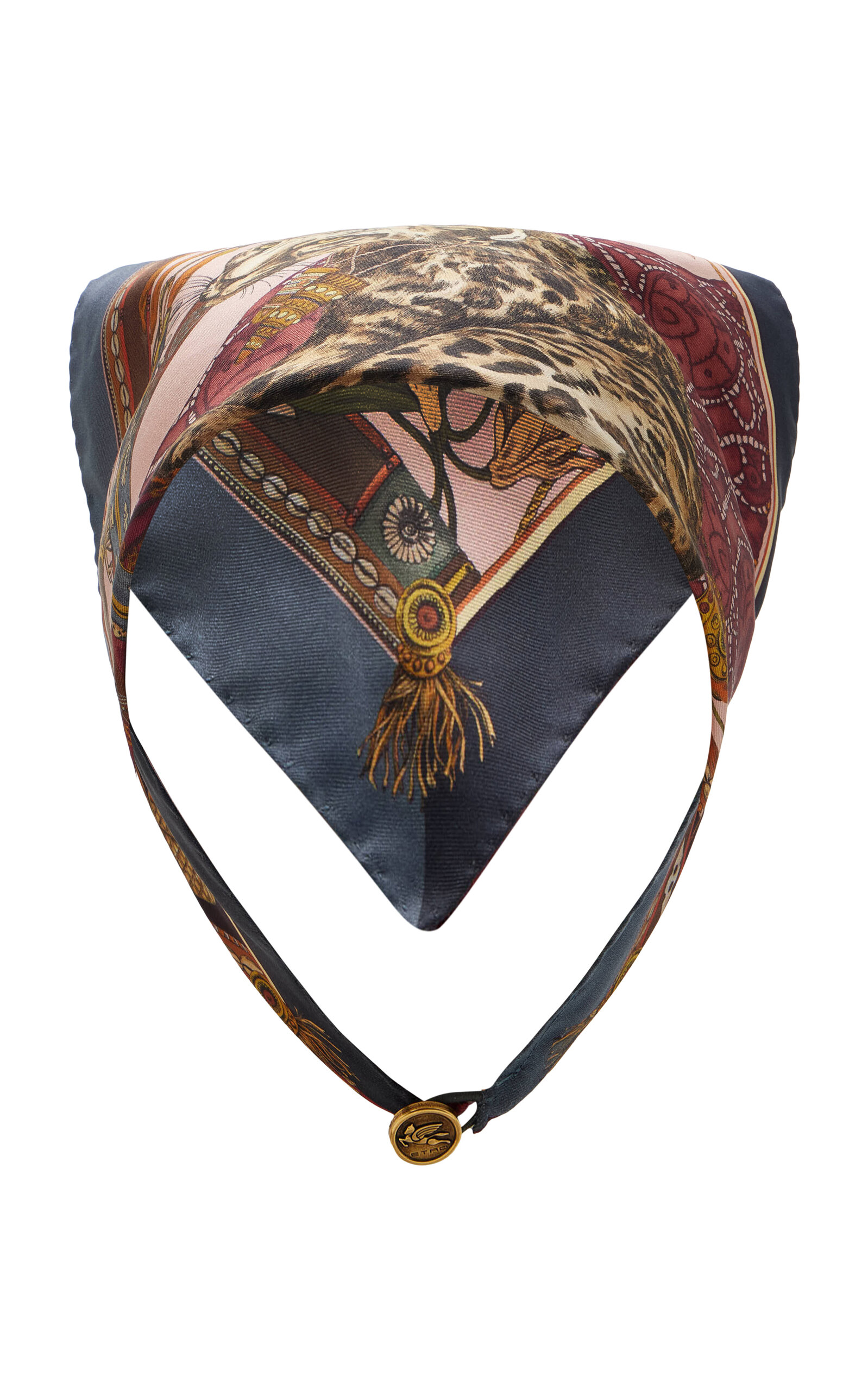 Etro Printed Silk Scarf