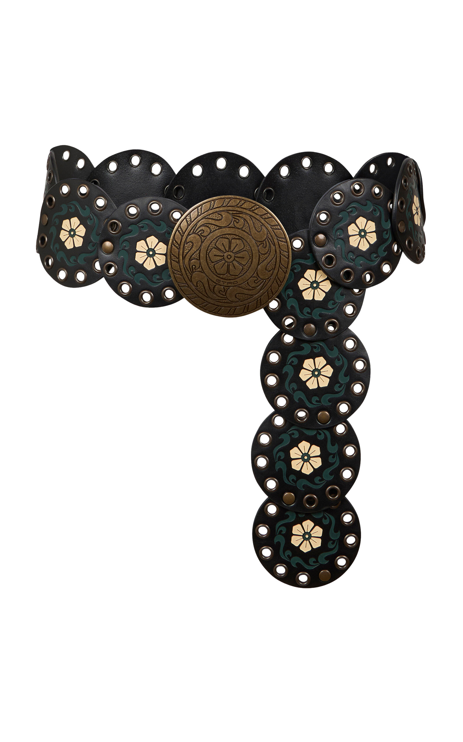 Etro Leather Waist Belt