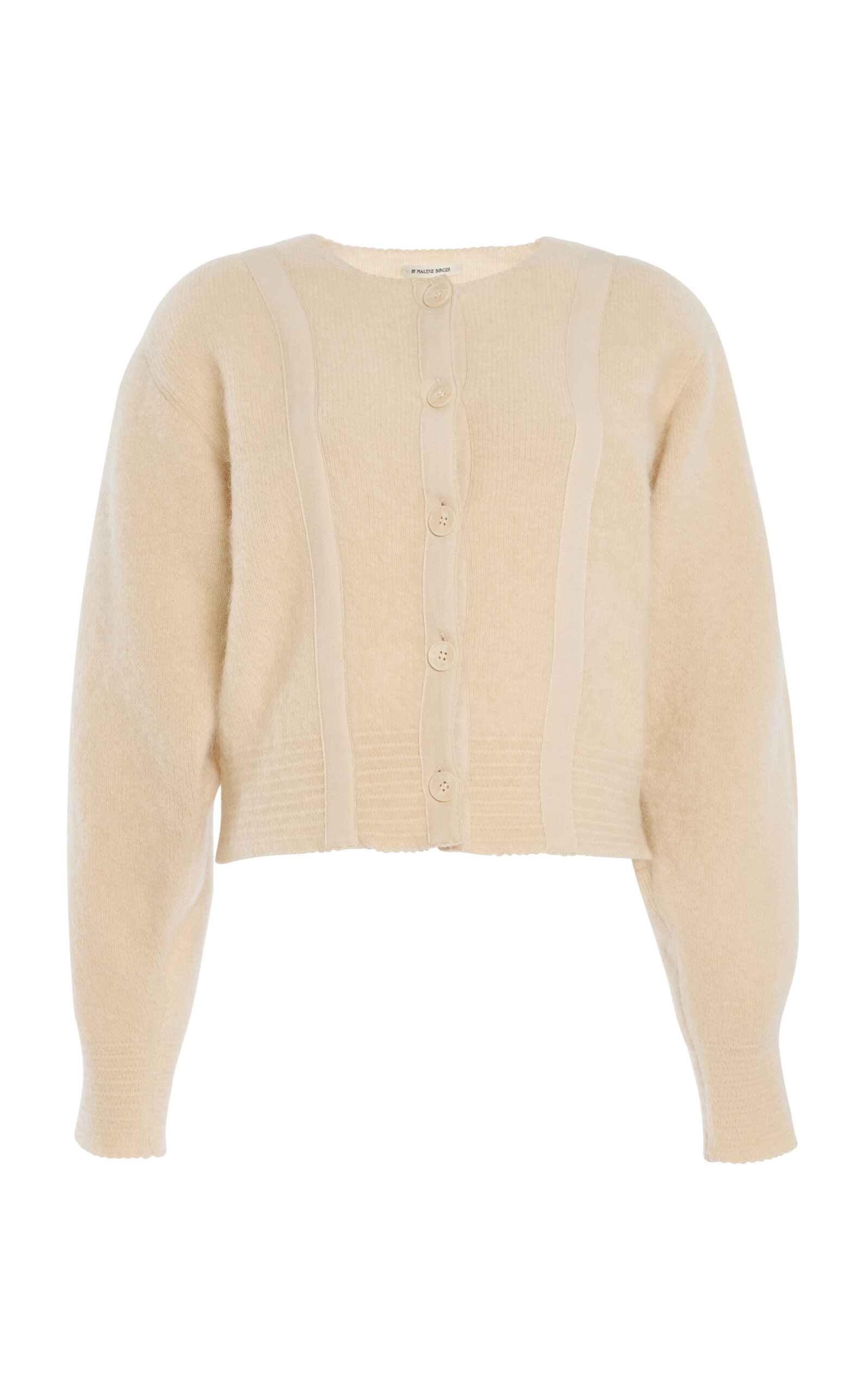By Malene Birger Pernille Mohair Cardigan In Neutral