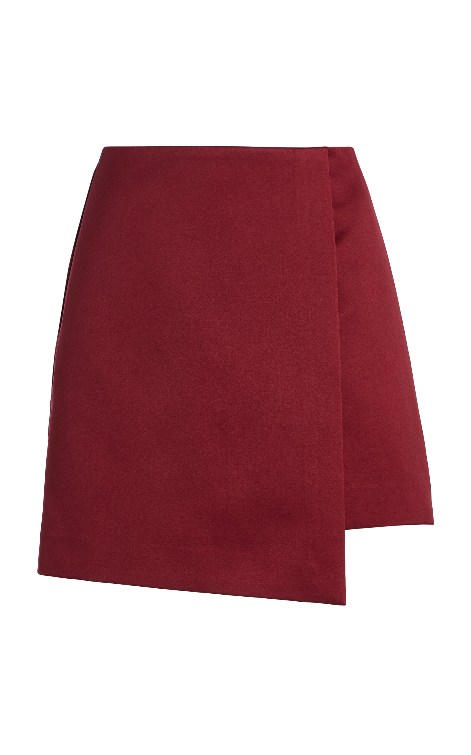 By Malene Birger Raye Satin Mini Wrap Skirt
