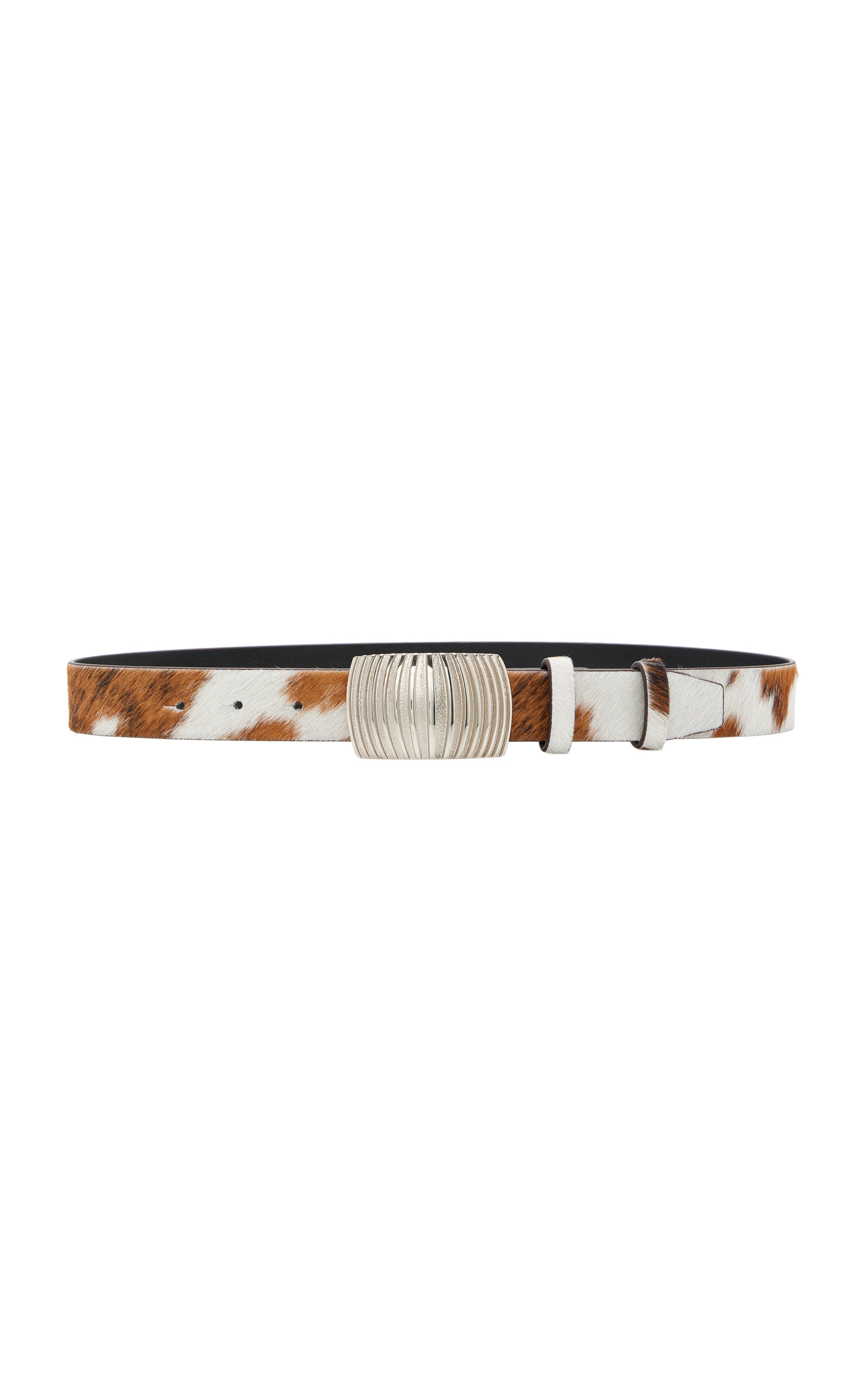 The Hollis Belt With Fluted Buckle