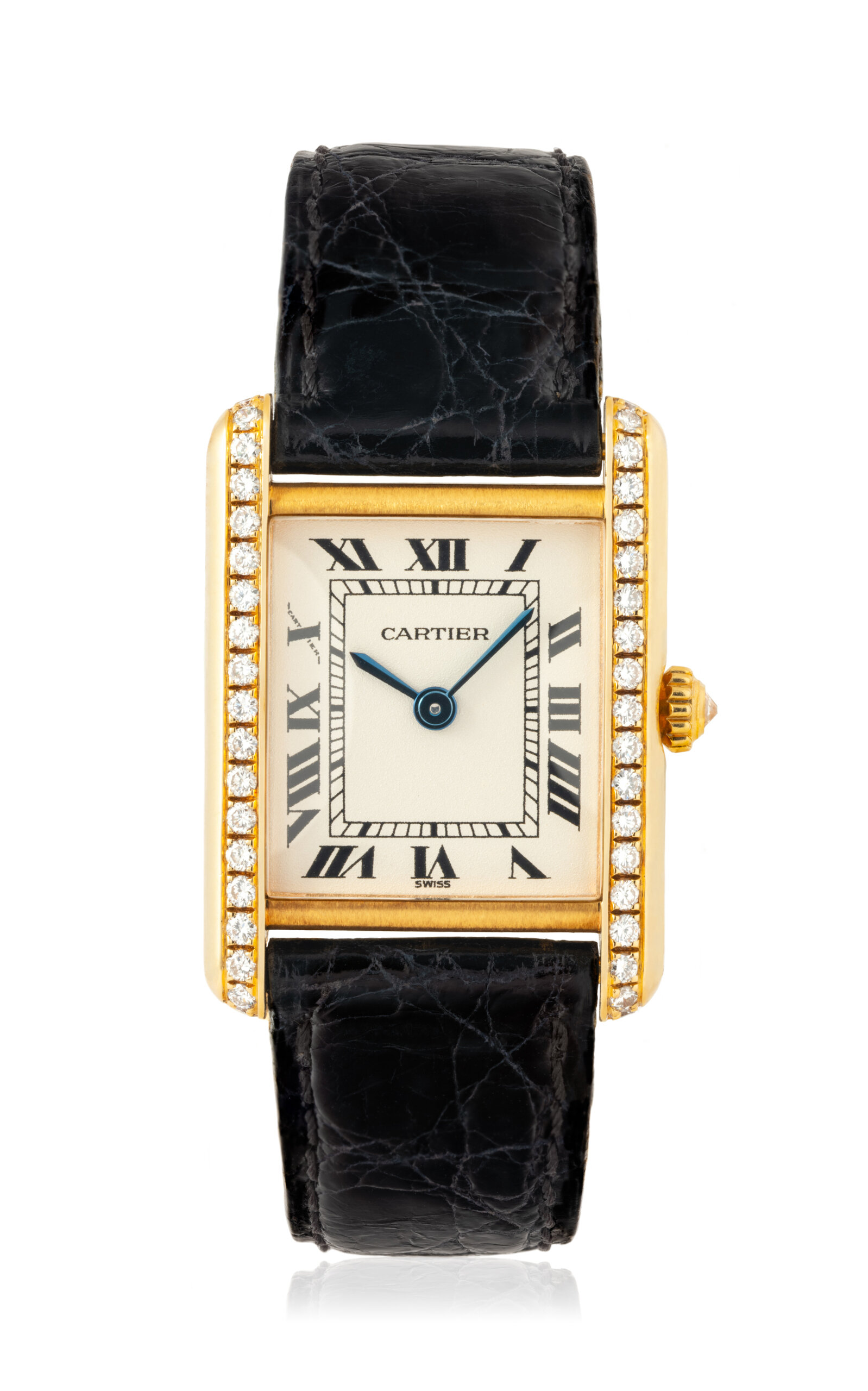 Stephanie Windsor Cartier Tank Louis Vintage Watch