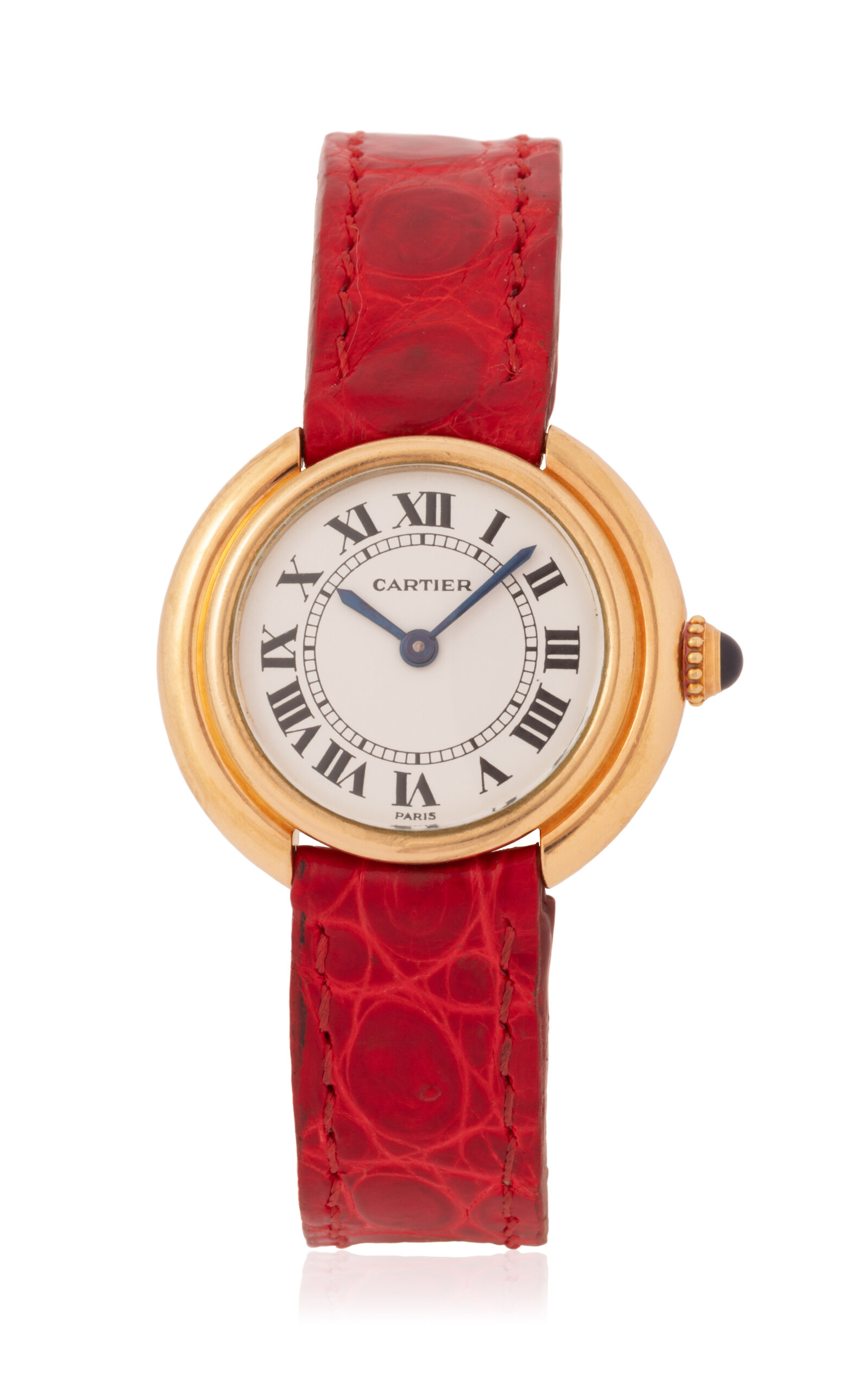 Stephanie Windsor Cartier Vendome Vintage Watch - Gold - OS - Moda Operandi - Women's Jewelry And Watches