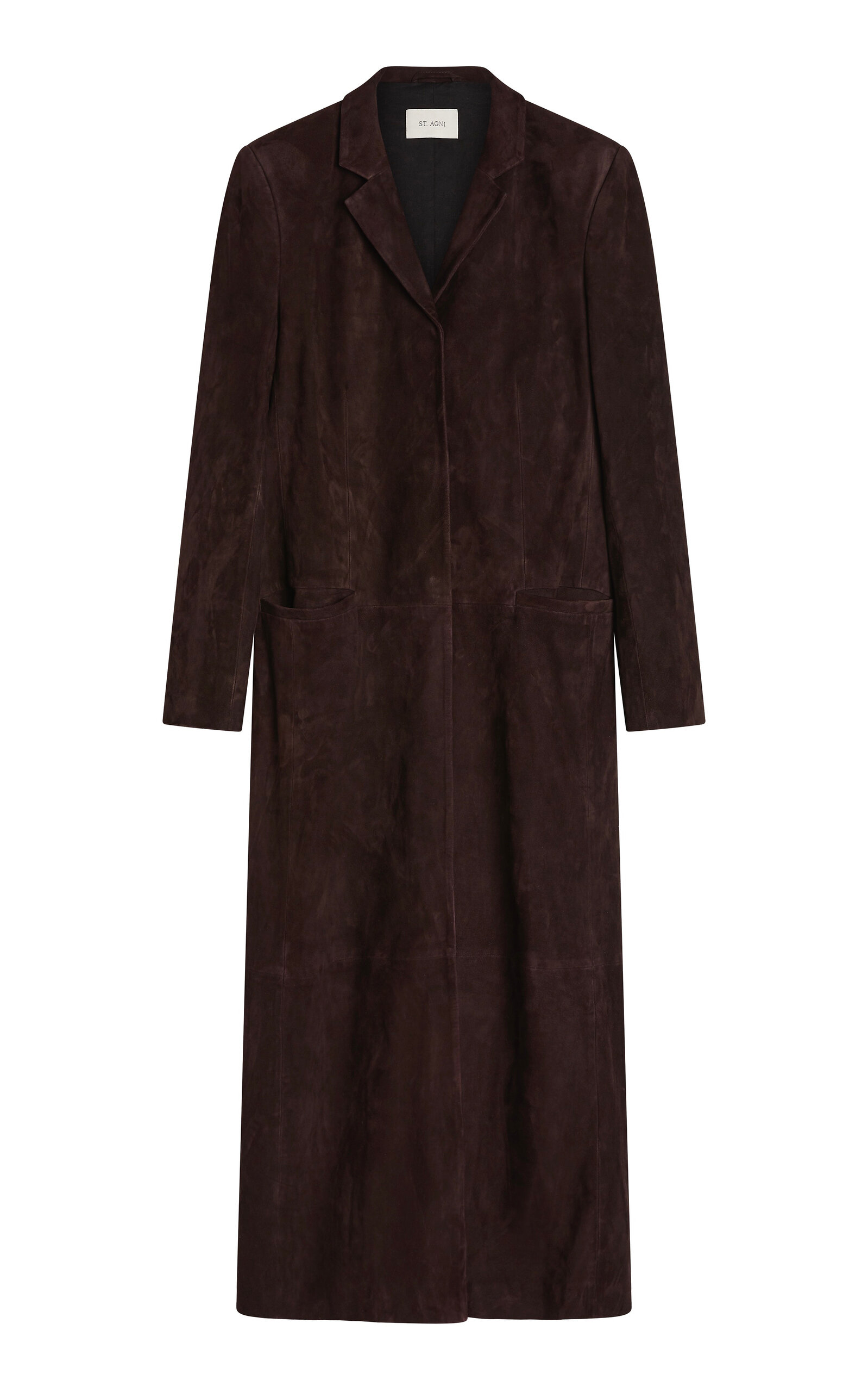 Tailored Suede Coat