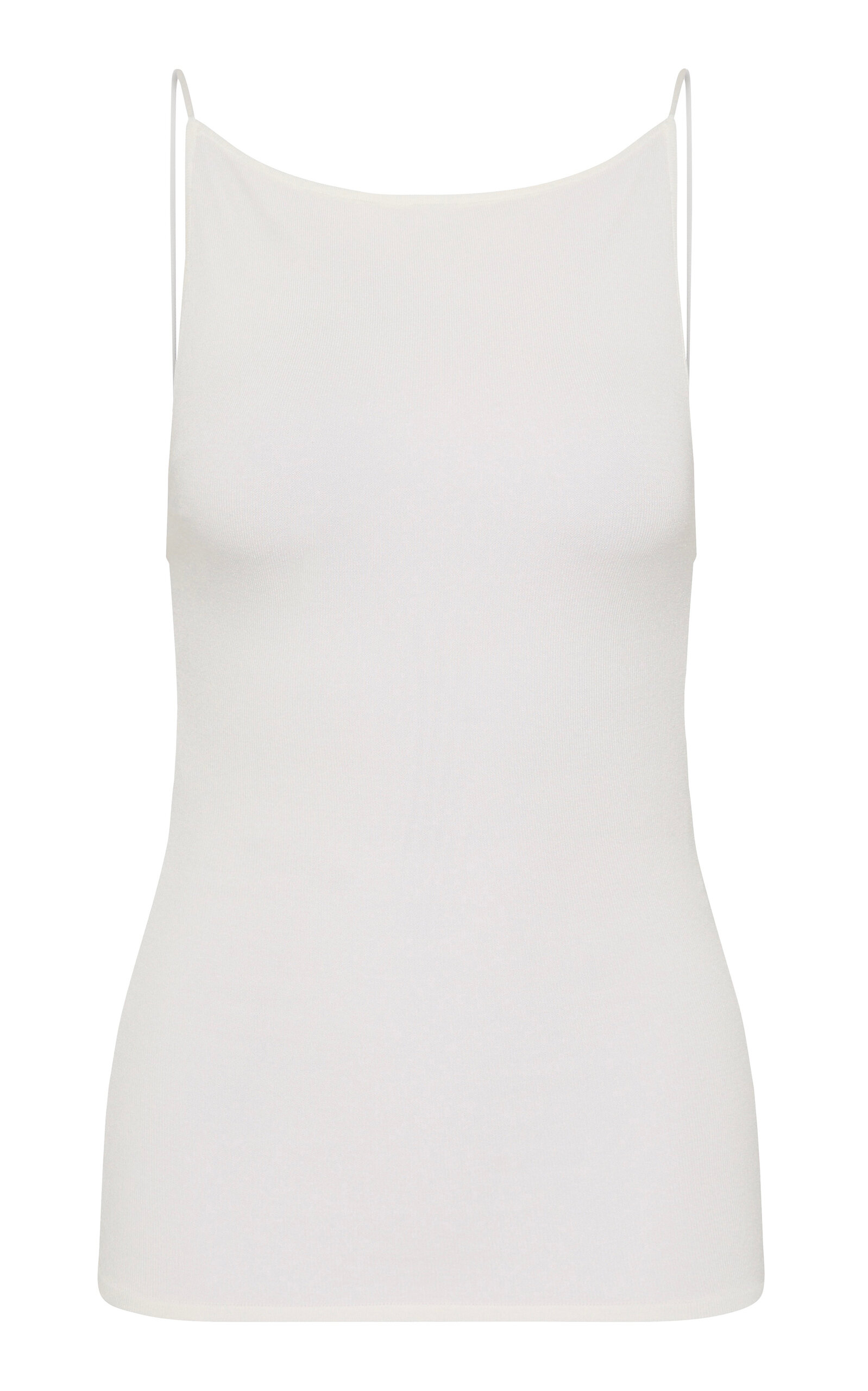 St. Agni Square-Neck Top