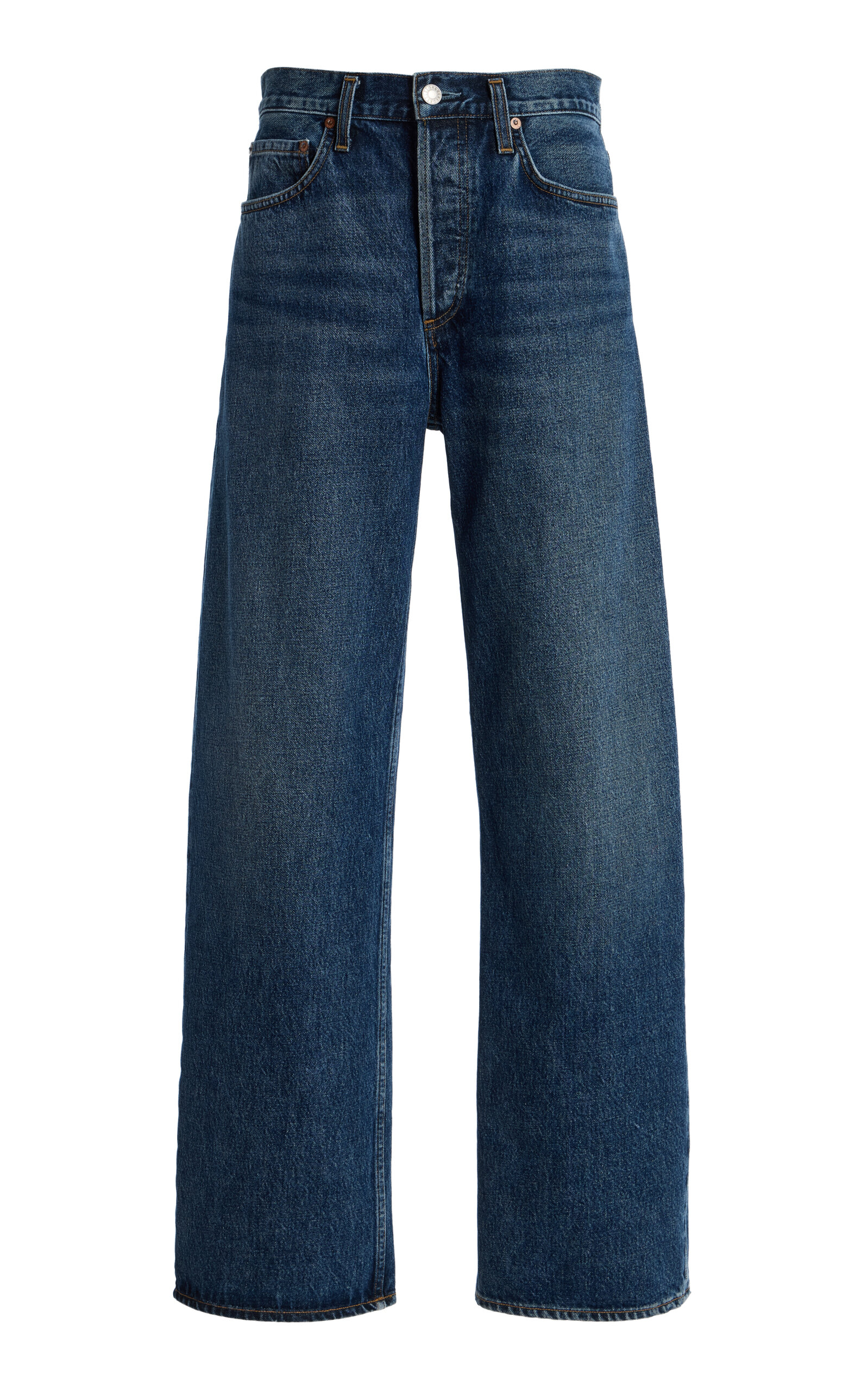 Agolde Arc Rigid Bow-Leg Jeans
