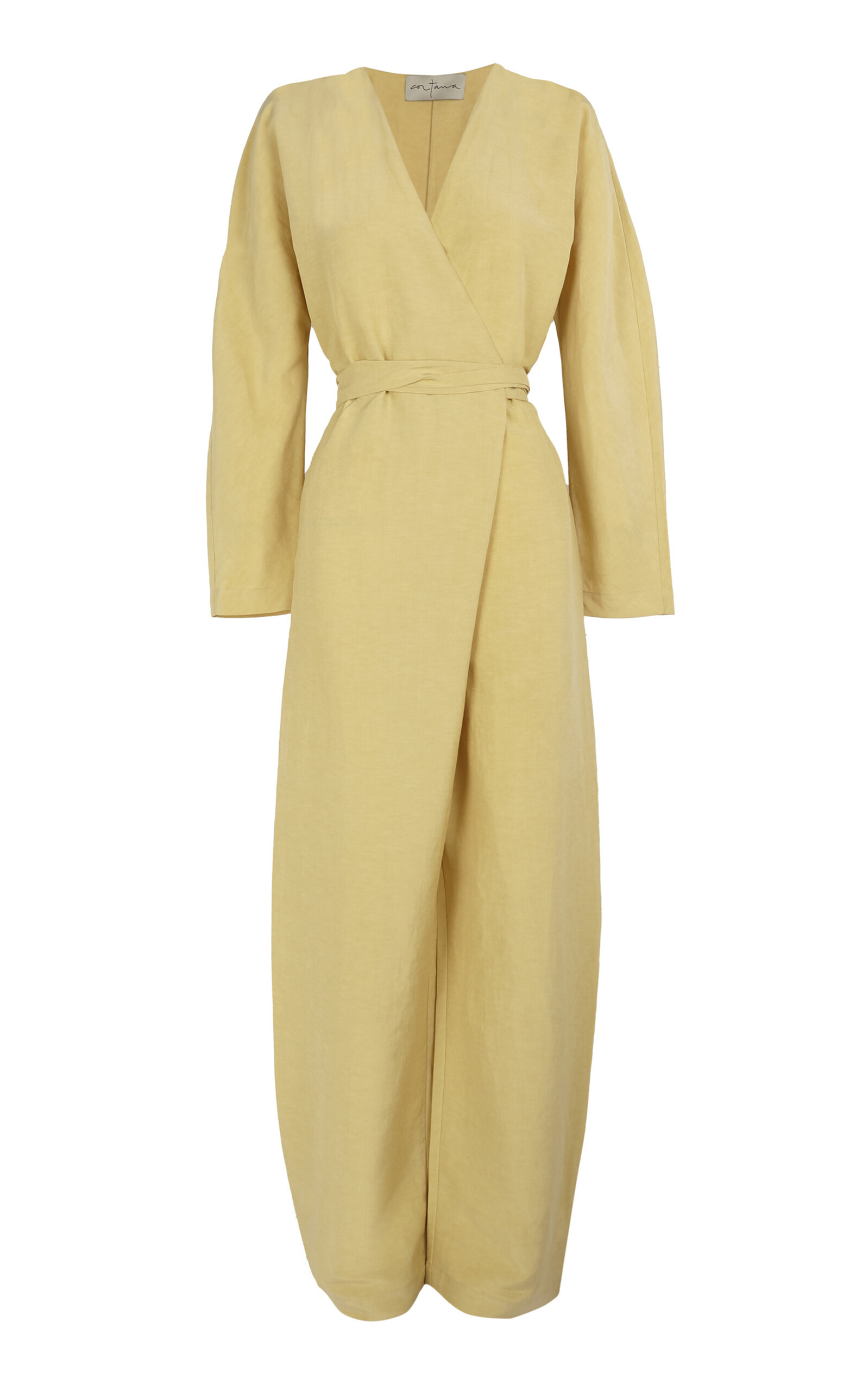 Mel Linen-Blend Wide-Leg Jumpsuit
