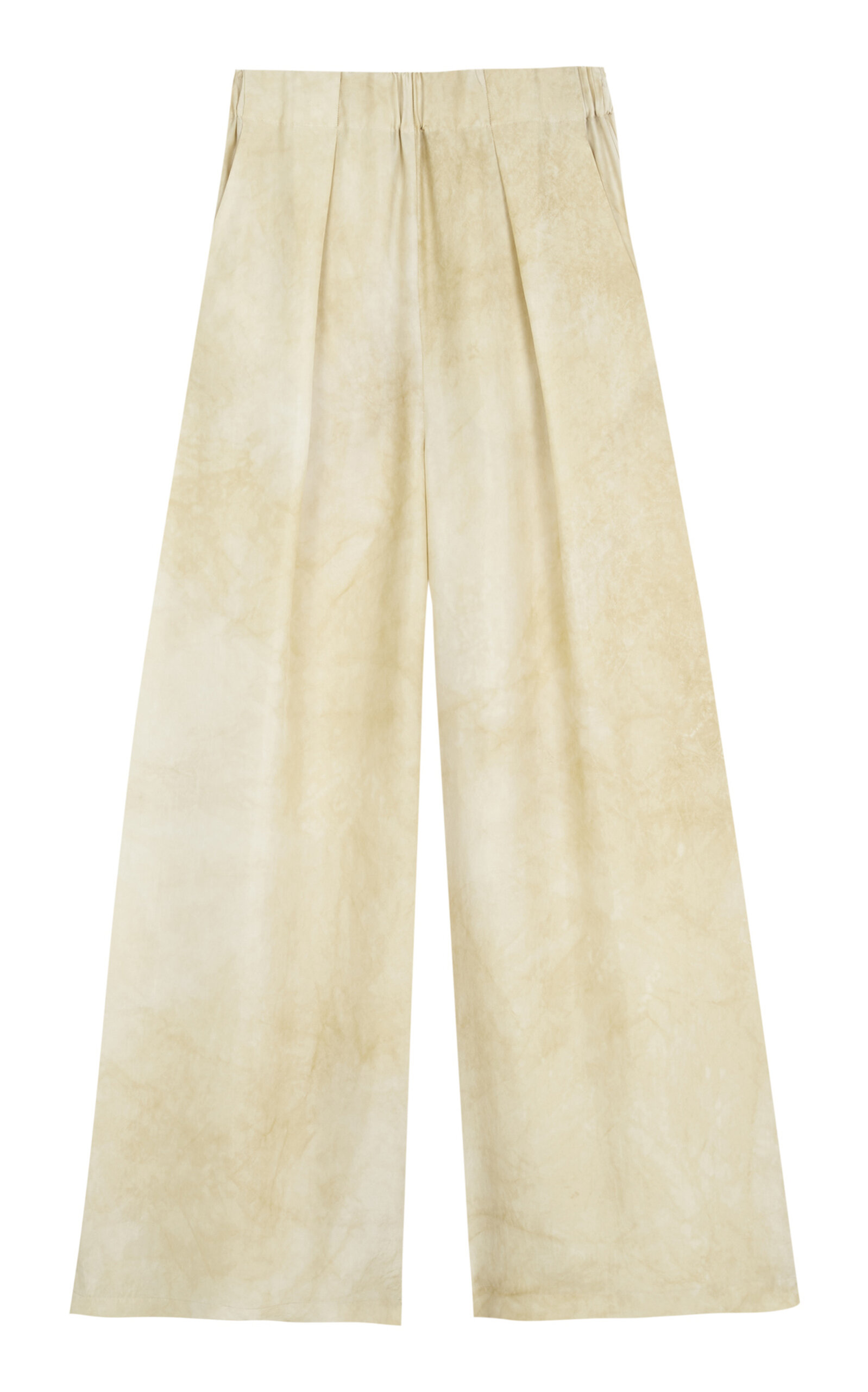Cortana Dream Silk Wide-Leg Pants