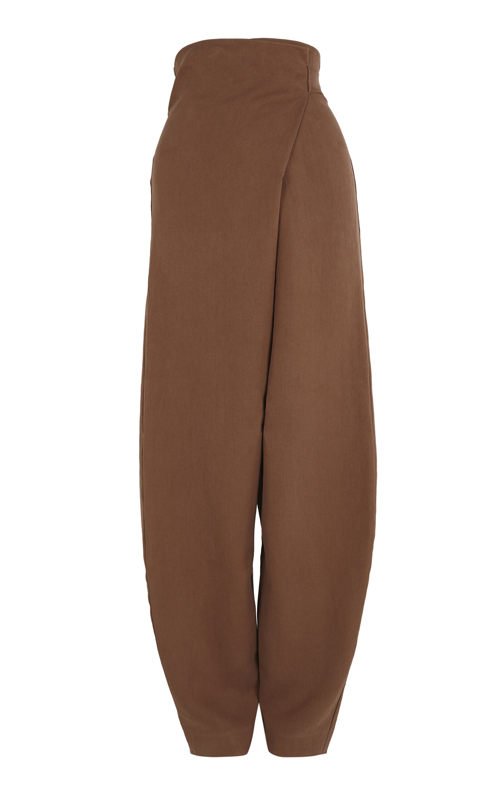 After Linen Wrap Pants