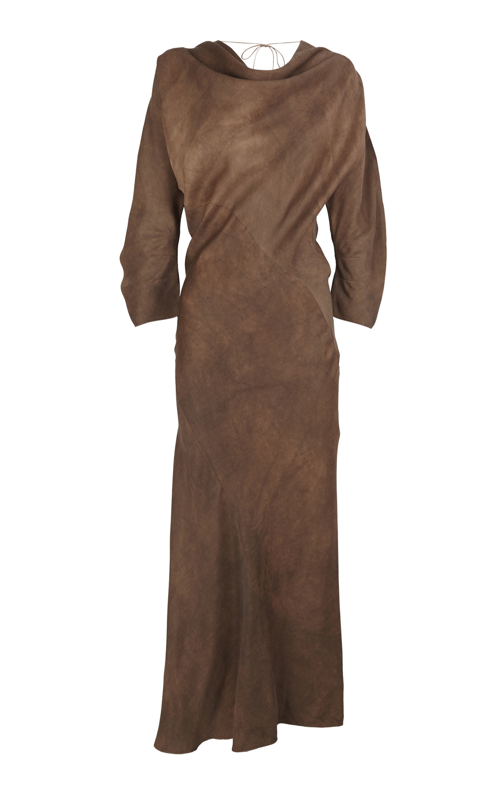 Eclipse Cowl Neck Wrap Dress