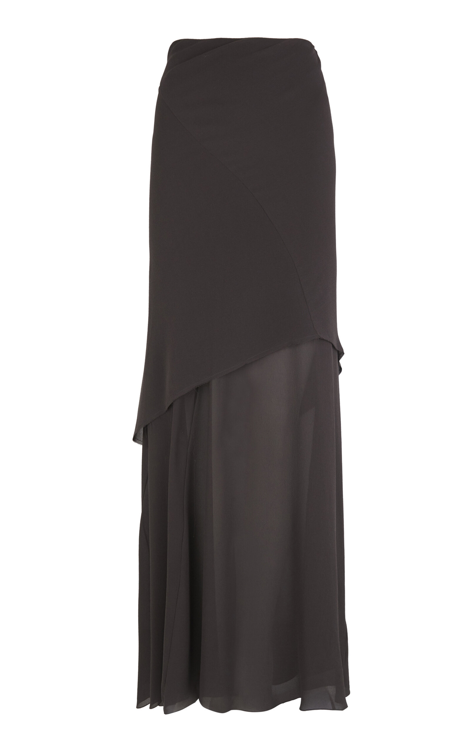 Serene Silk Maxi Skirt