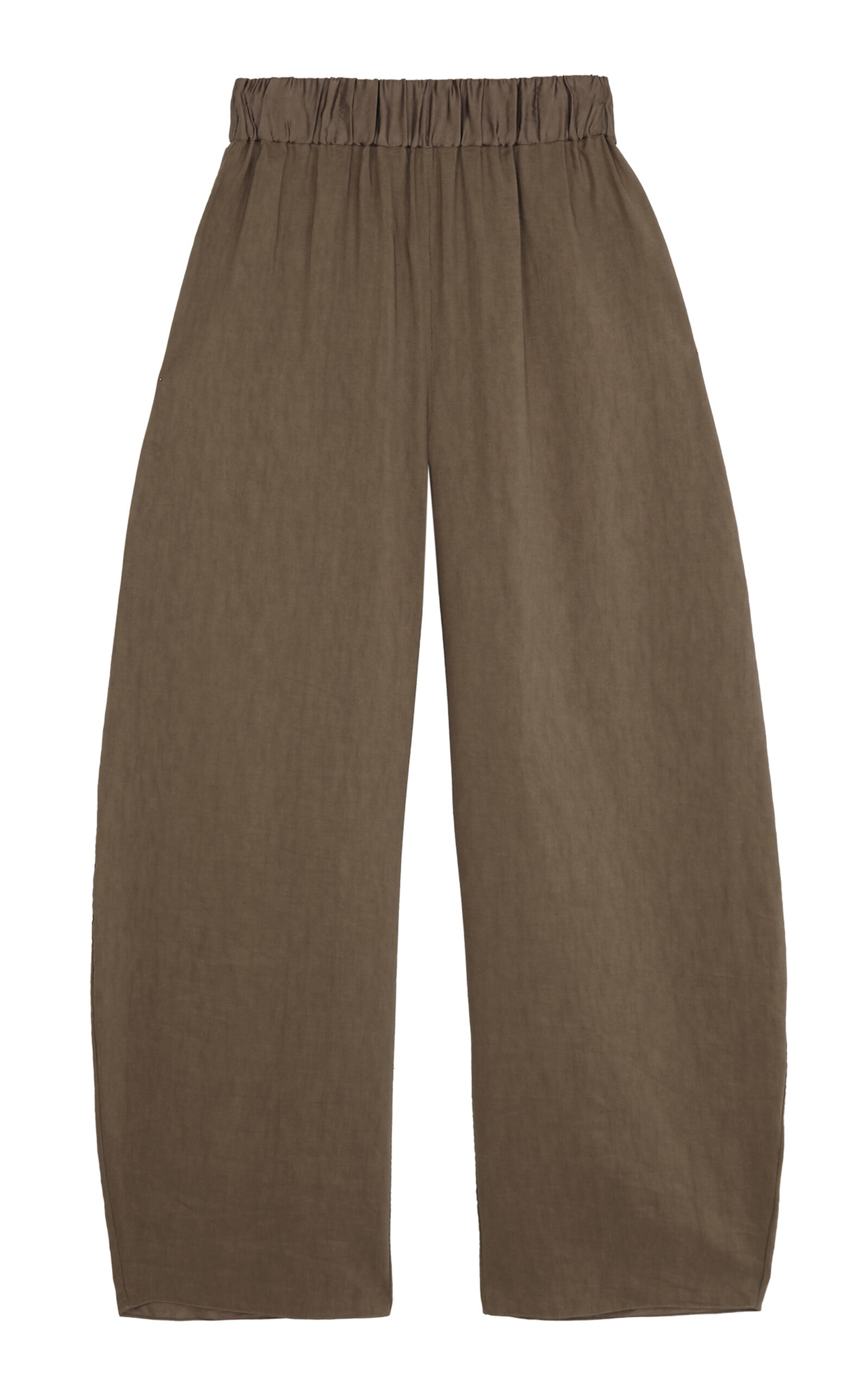 Glimmer Linen Blend Wide-Leg Pants