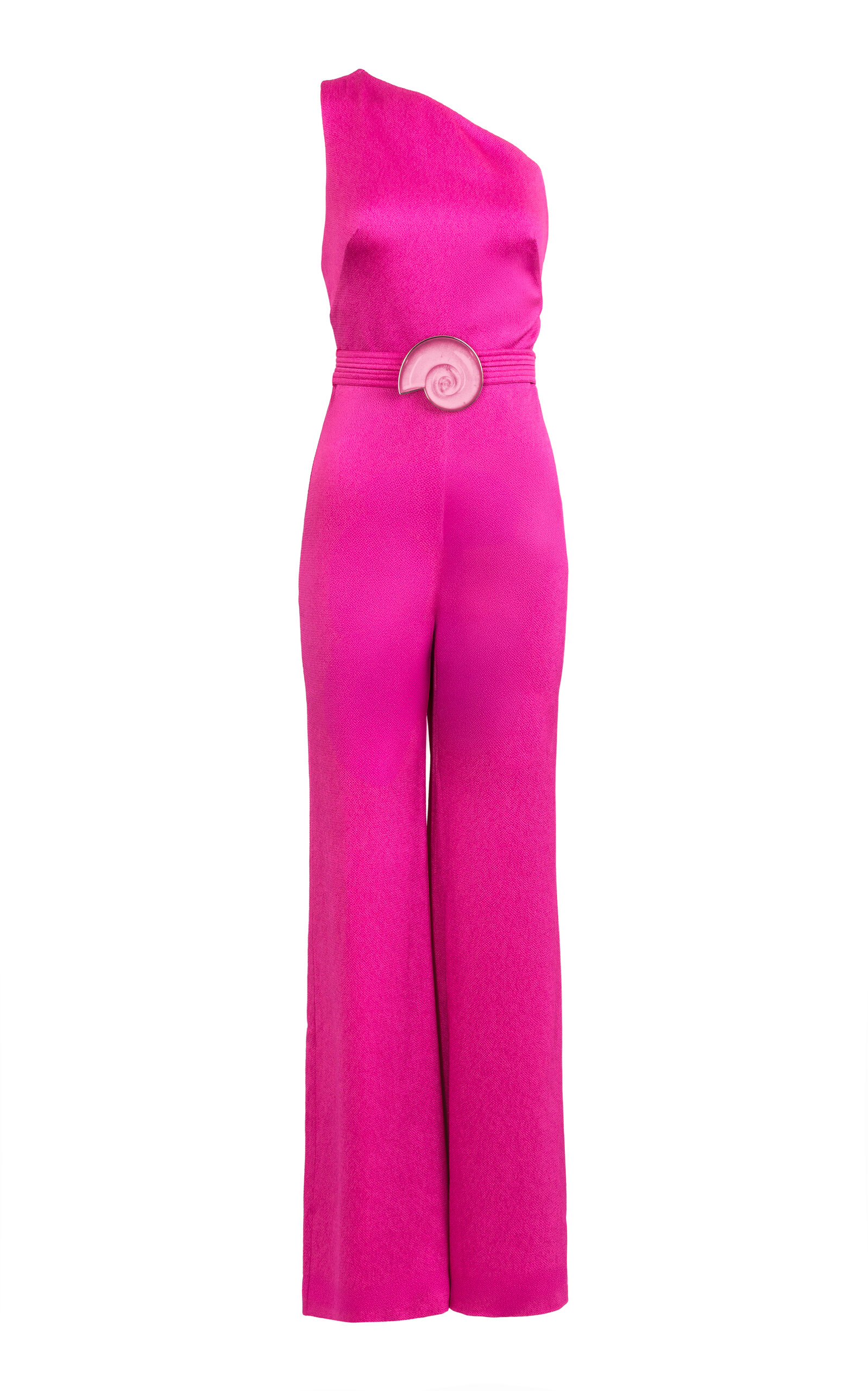 Silvia Tcherassi Monique Asymmetric Jumpsuit In Pink