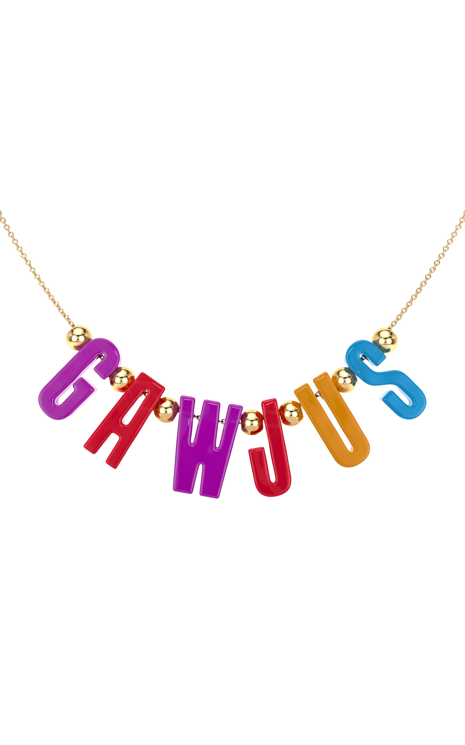 9k Yellow Gold 'Gawjus' Chain Necklace