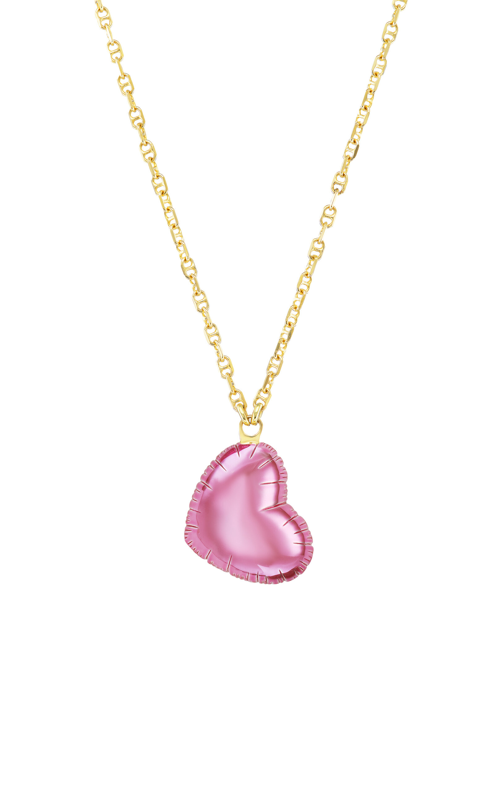 Sterling Silver Small Heart Ballloon Necklace