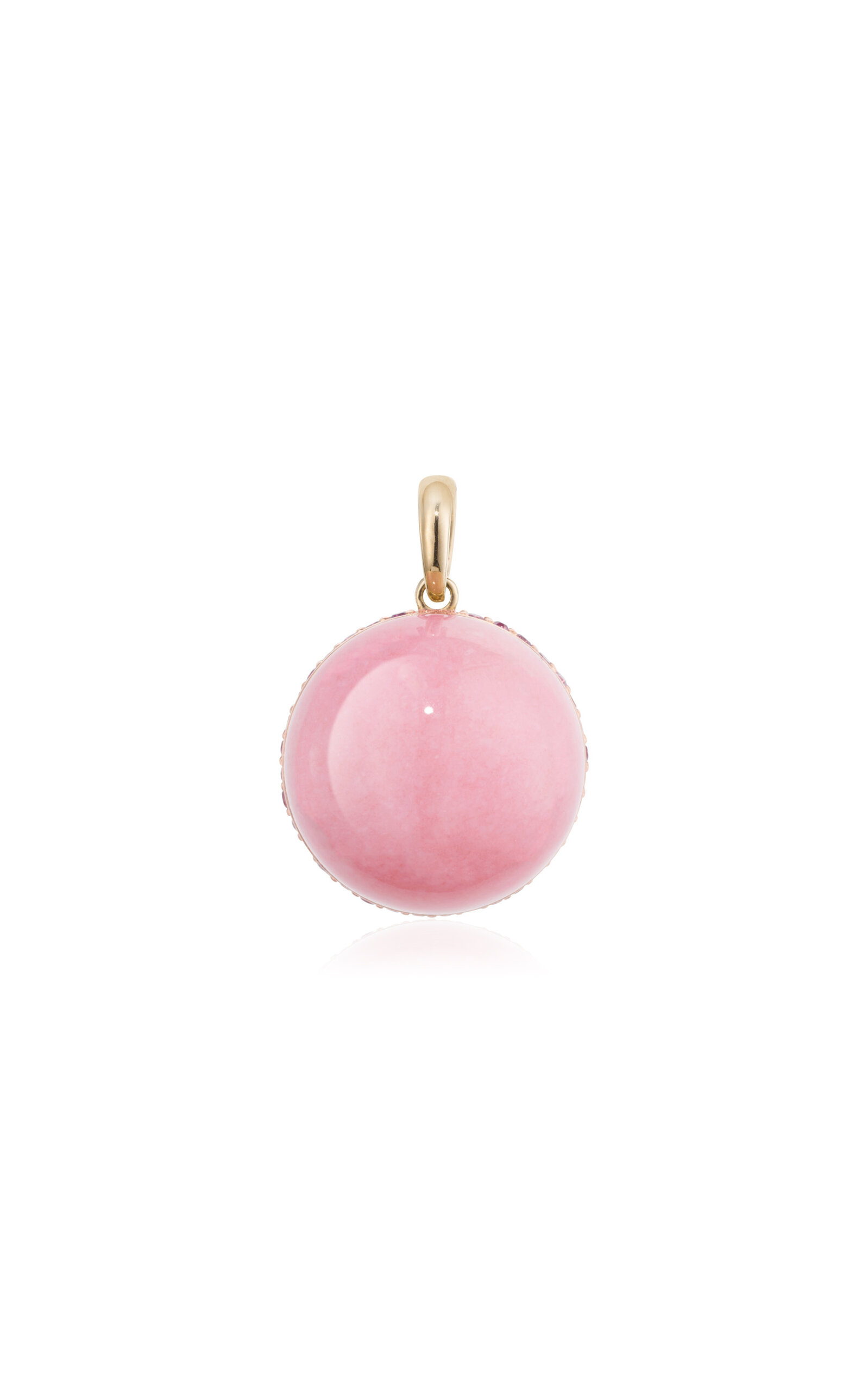 18K Yellow Gold Bath Bubble Pendant