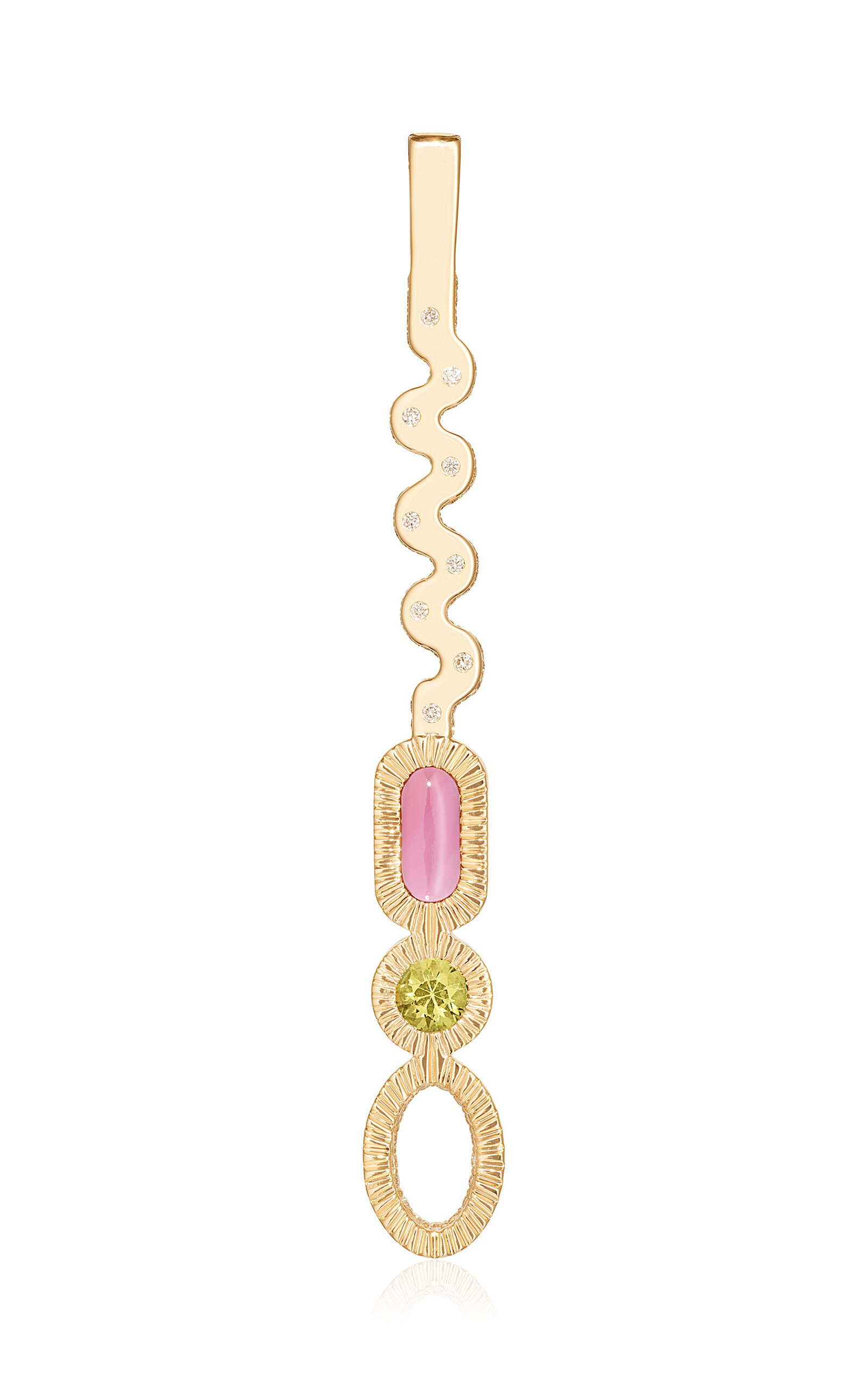 18K Yellow Gold Magic Wand Pendant
