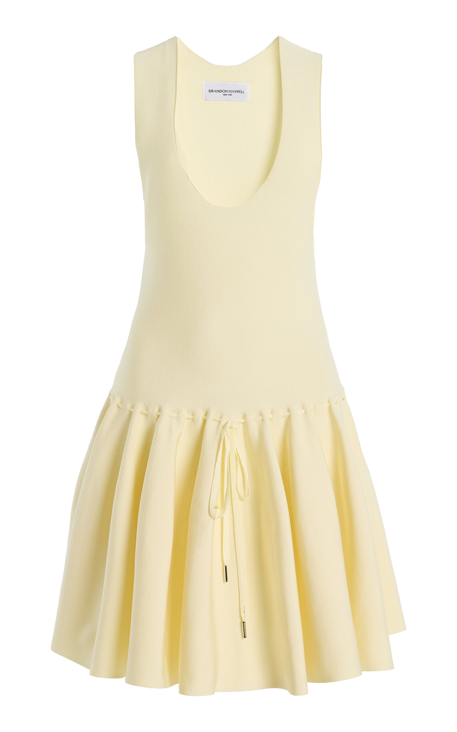 The Cleo Tulip-Skirt Knit Mini Dress