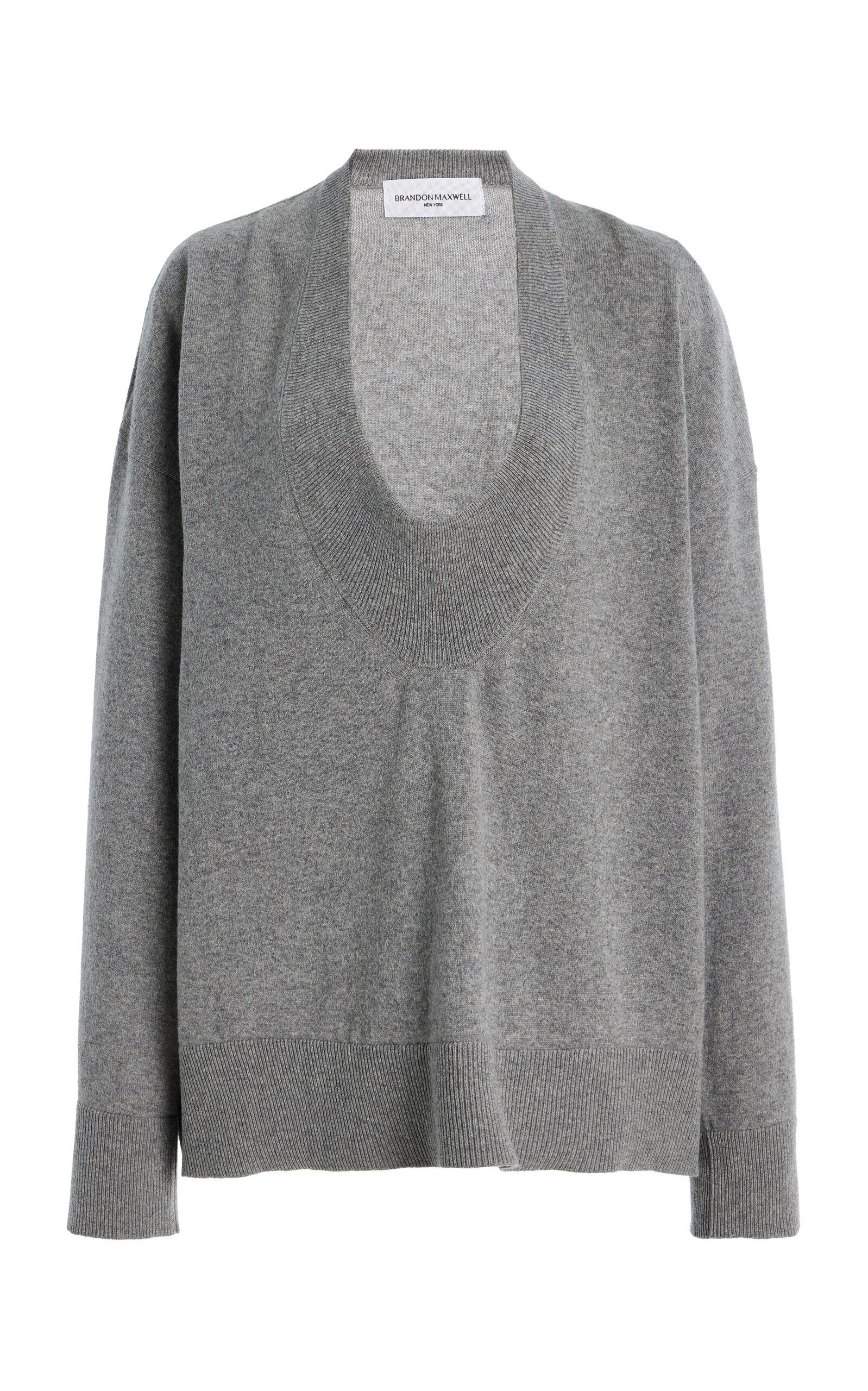 Brandon Maxwell The Rivers Cashmere Sweater