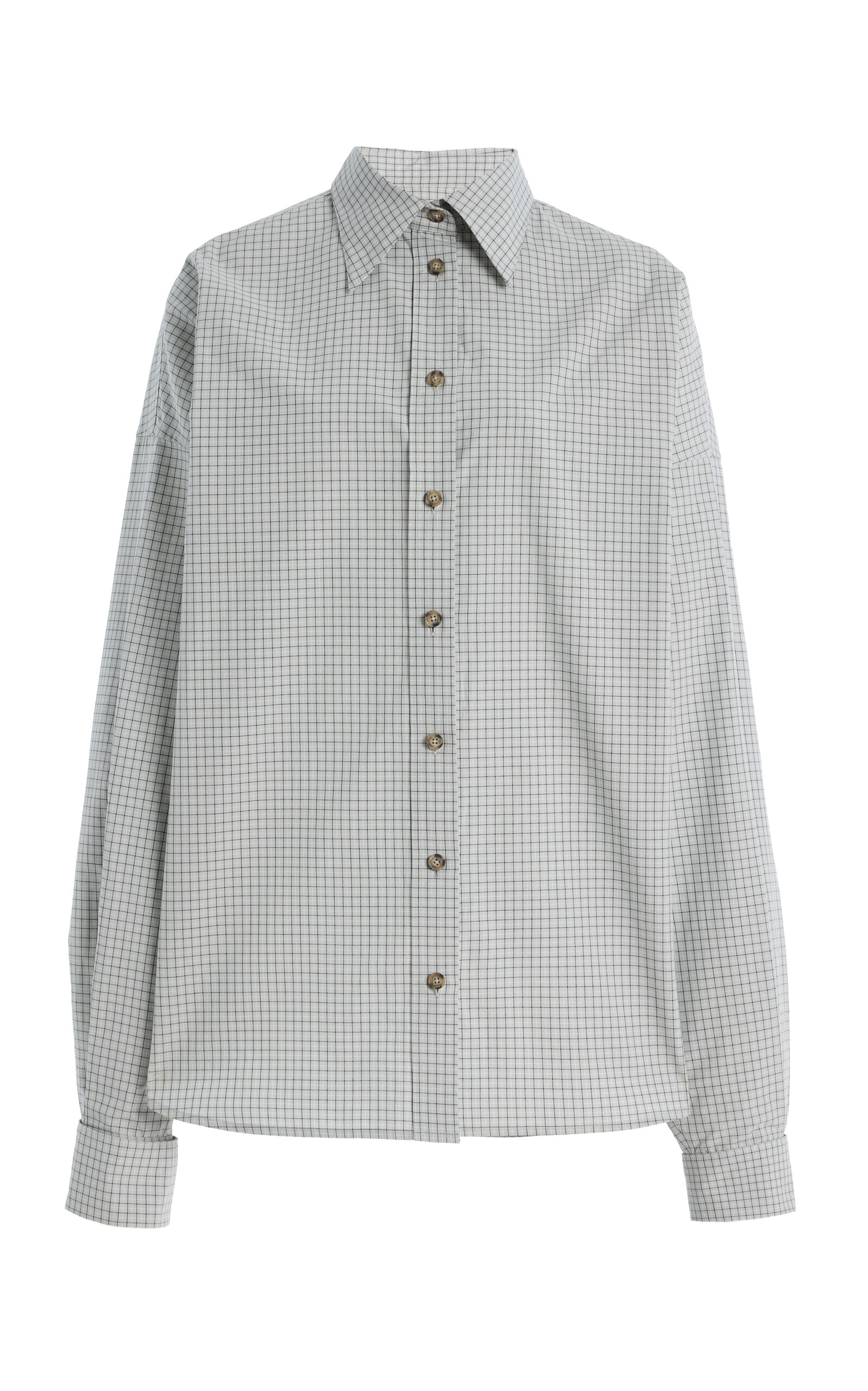 Brandon Maxwell The Harvey Cotton Boyfriend Shirt