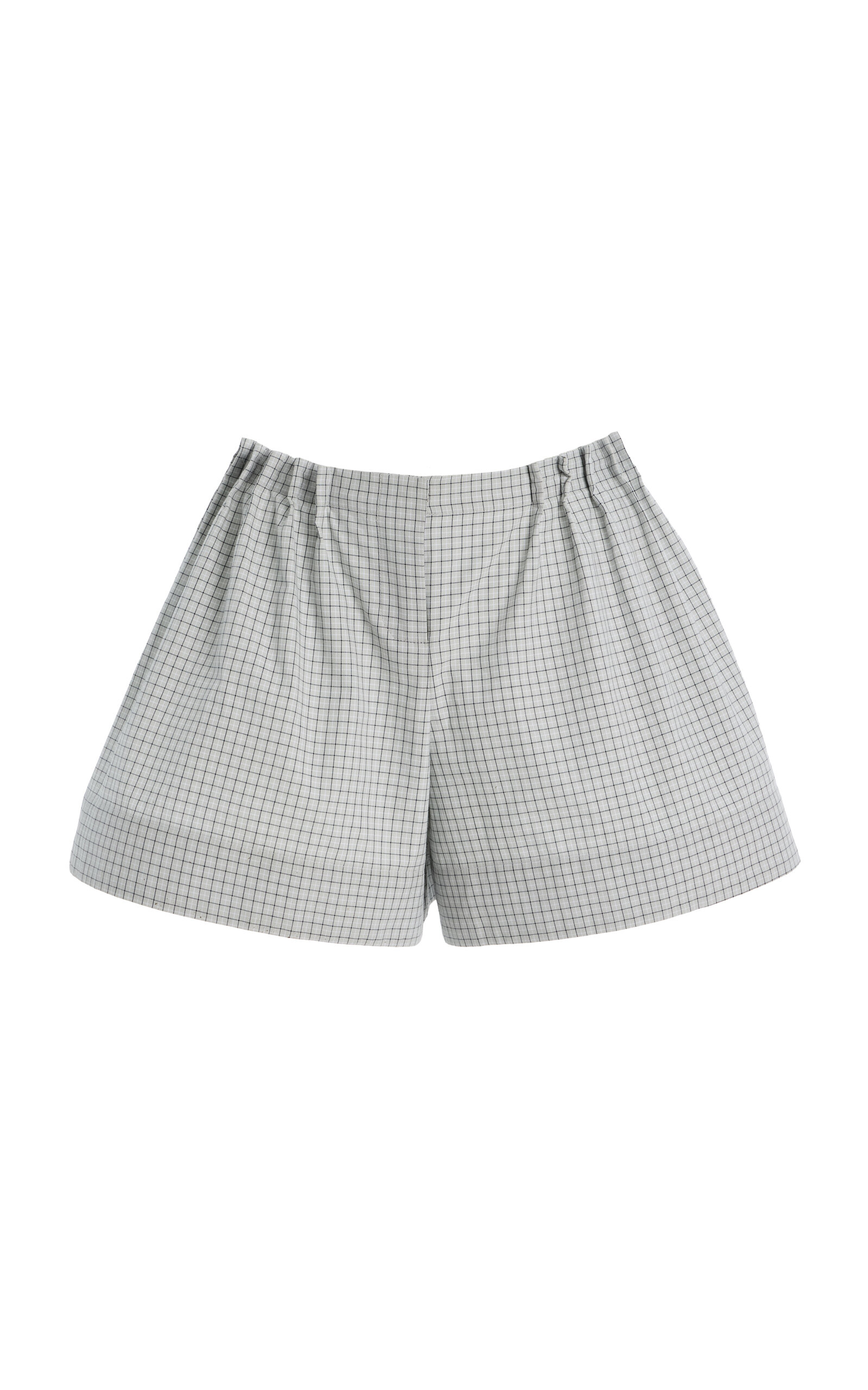 The Lennon Pintucked Cotton Shorts
