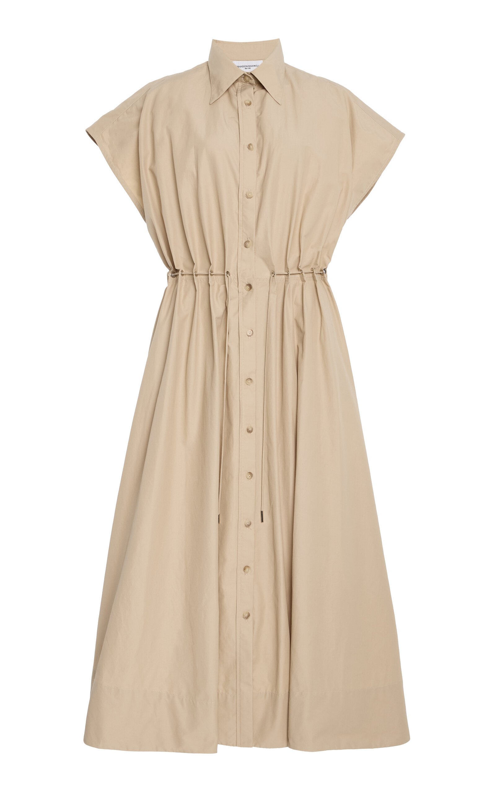 The Blake Eyelet Poplin Midi Dress