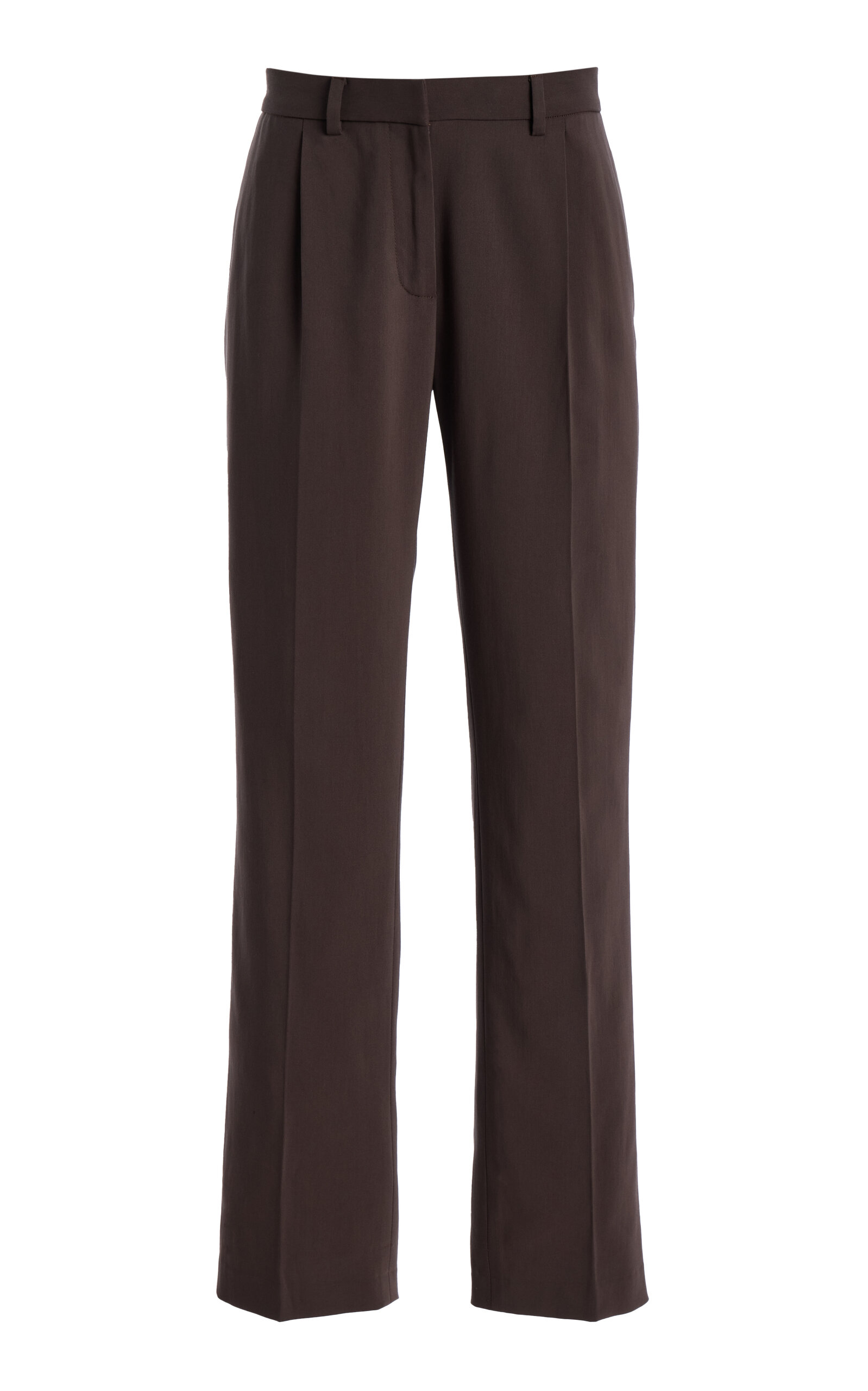 The Irving Relaxed Twill Straight-Leg Pants